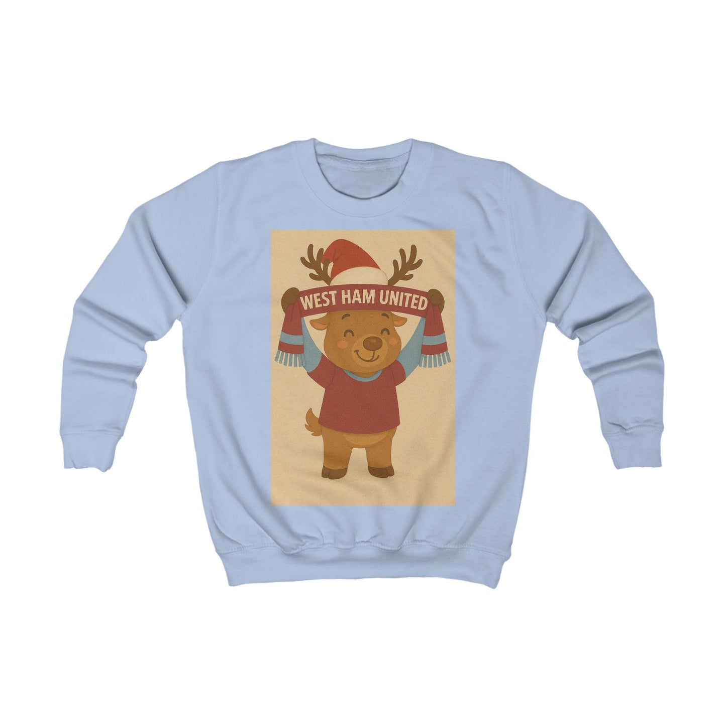 Children’s West Ham United Reindeer Christmas Jumper