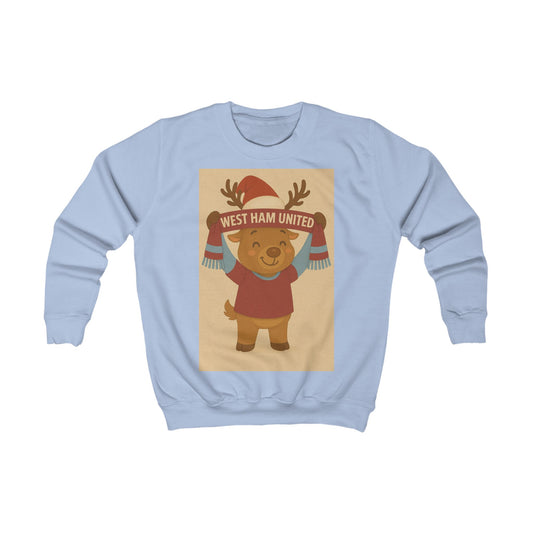 Children’s West Ham United Reindeer Christmas Jumper
