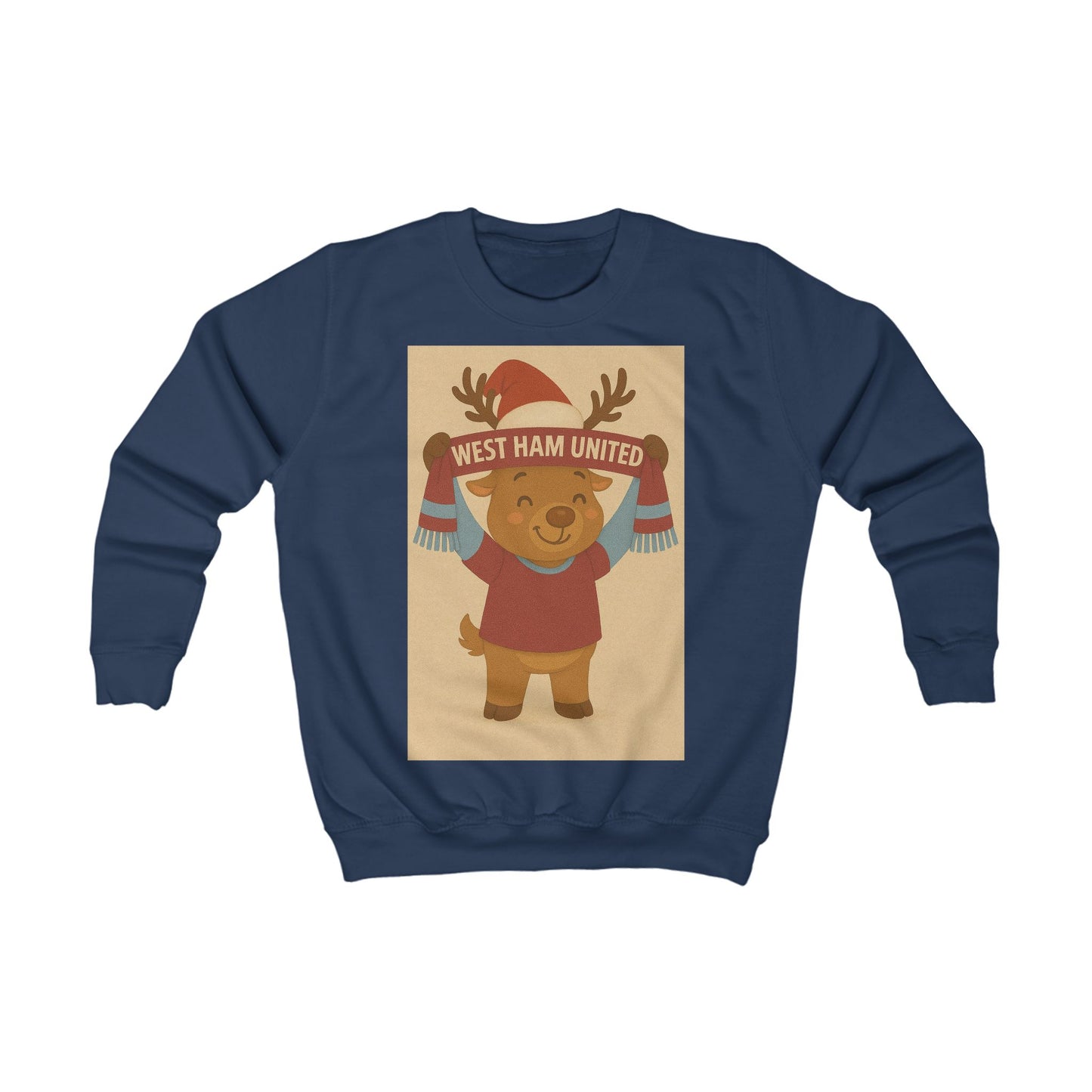 Children’s West Ham United Reindeer Christmas Jumper