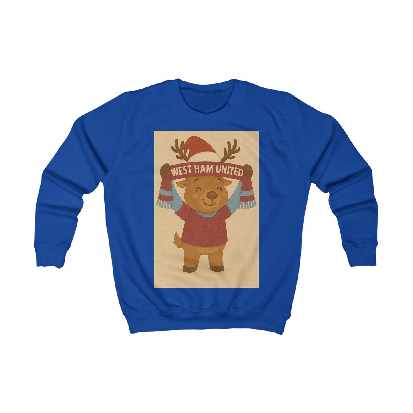 Children’s West Ham United Reindeer Christmas Jumper