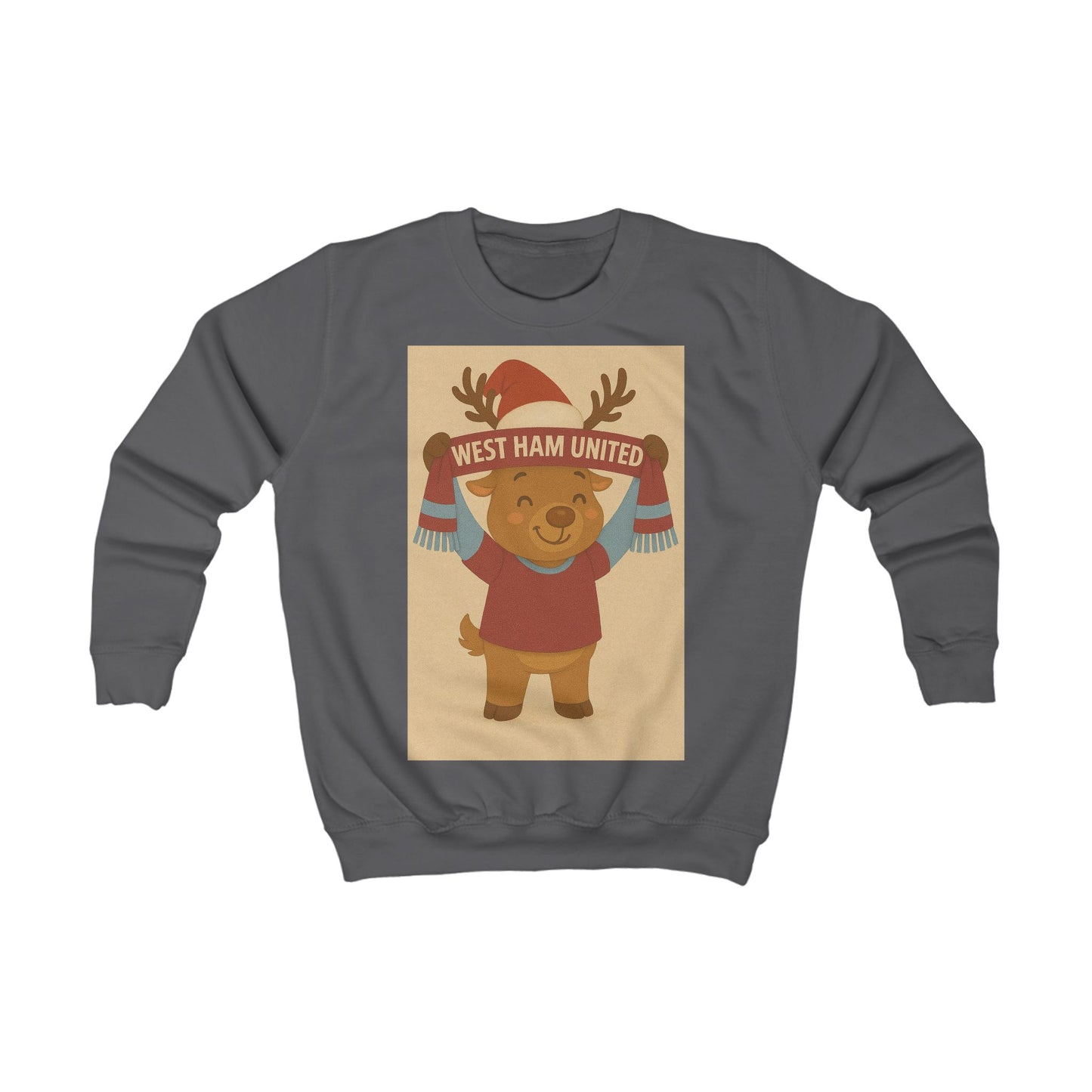 Children’s West Ham United Reindeer Christmas Jumper