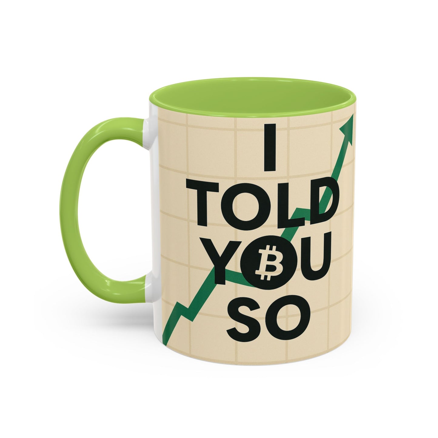 I Told You So Bitcoin Mug