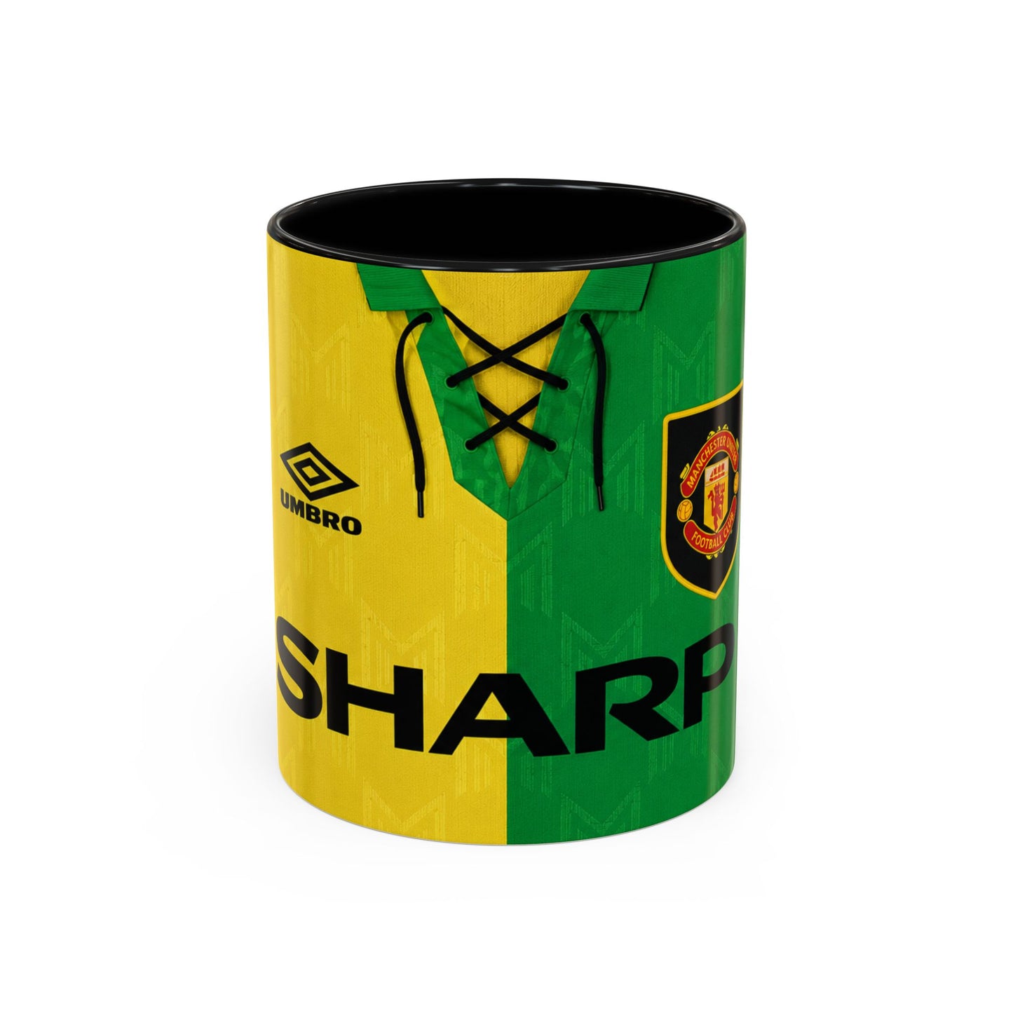 Manchester United 1992-94 Third Shirt Accent Coffee Mug (11, 15oz)