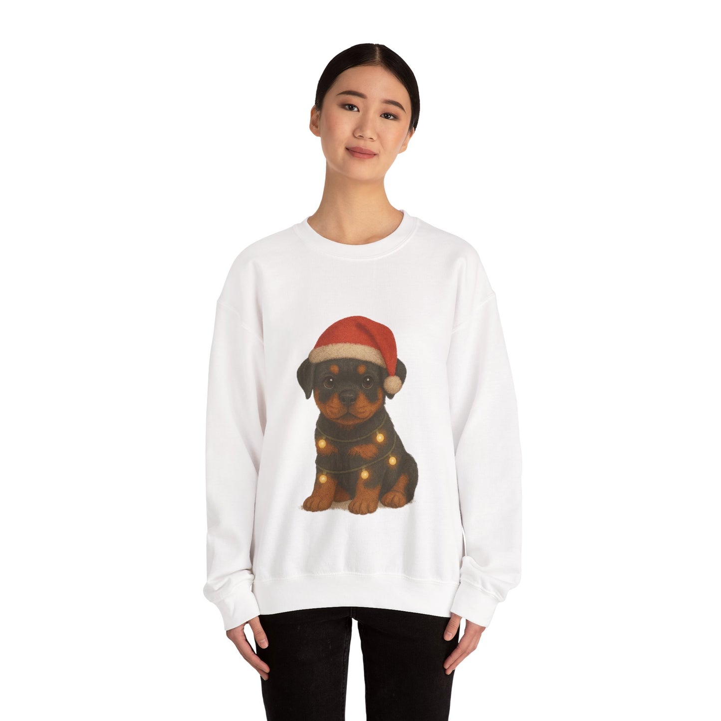 Rottweiler Puppy Christmas Jumper