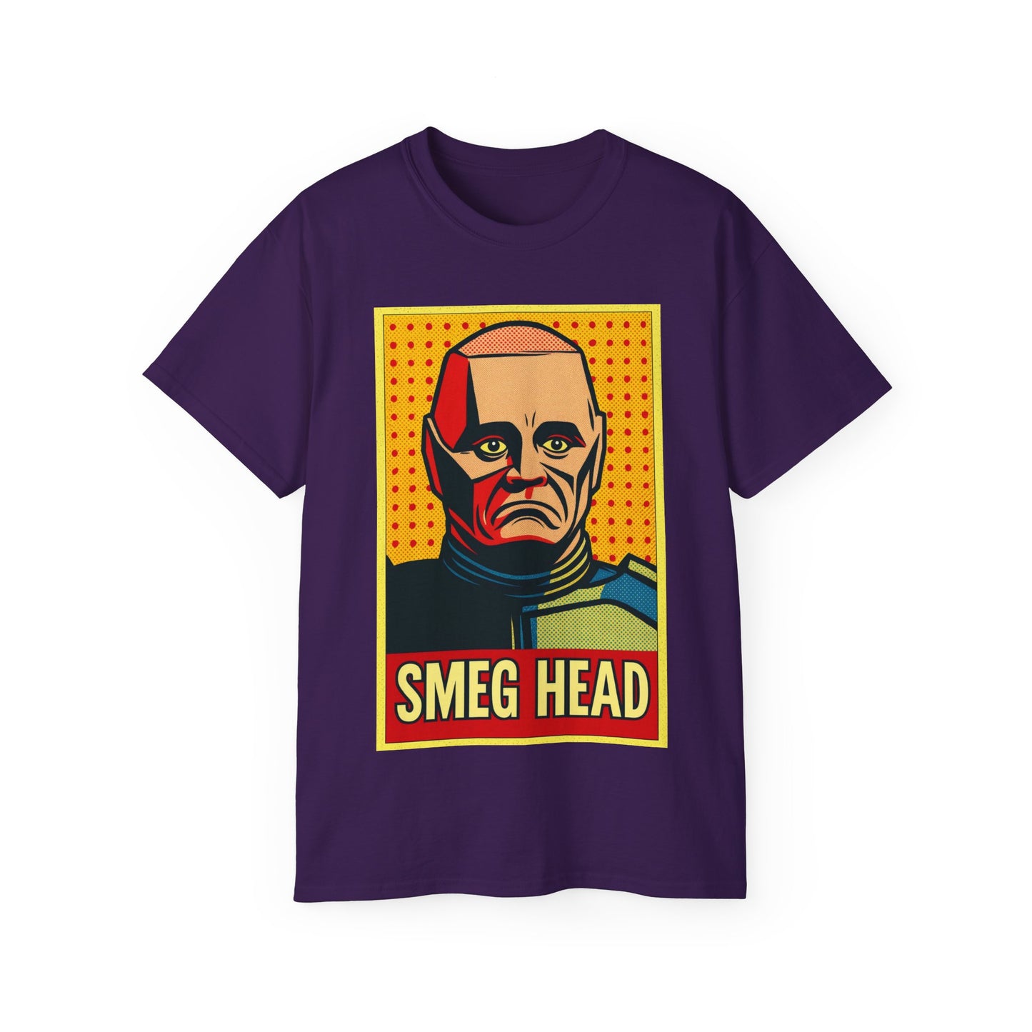 Kryten Smeg Head Red Dwarf T-Shirt