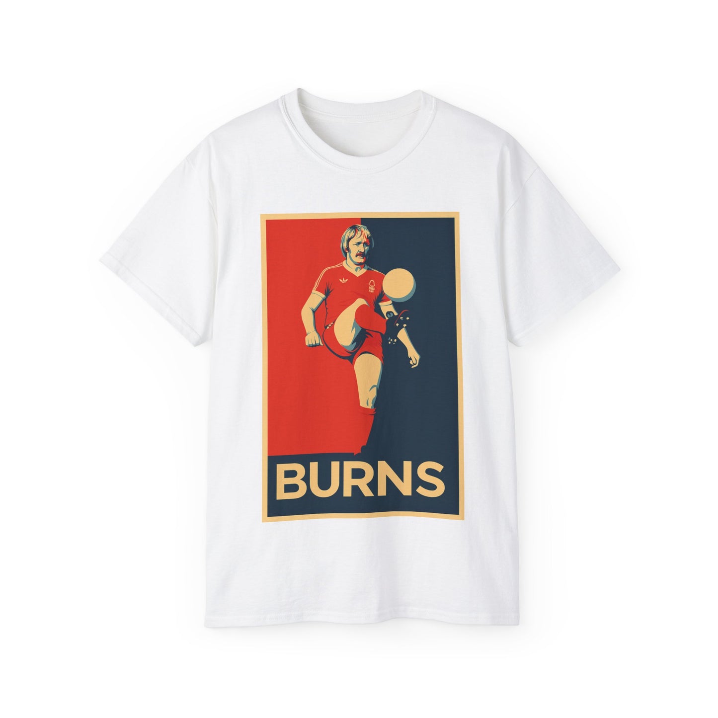 Kenny Burns Nottingham Forest Kick T-Shirt