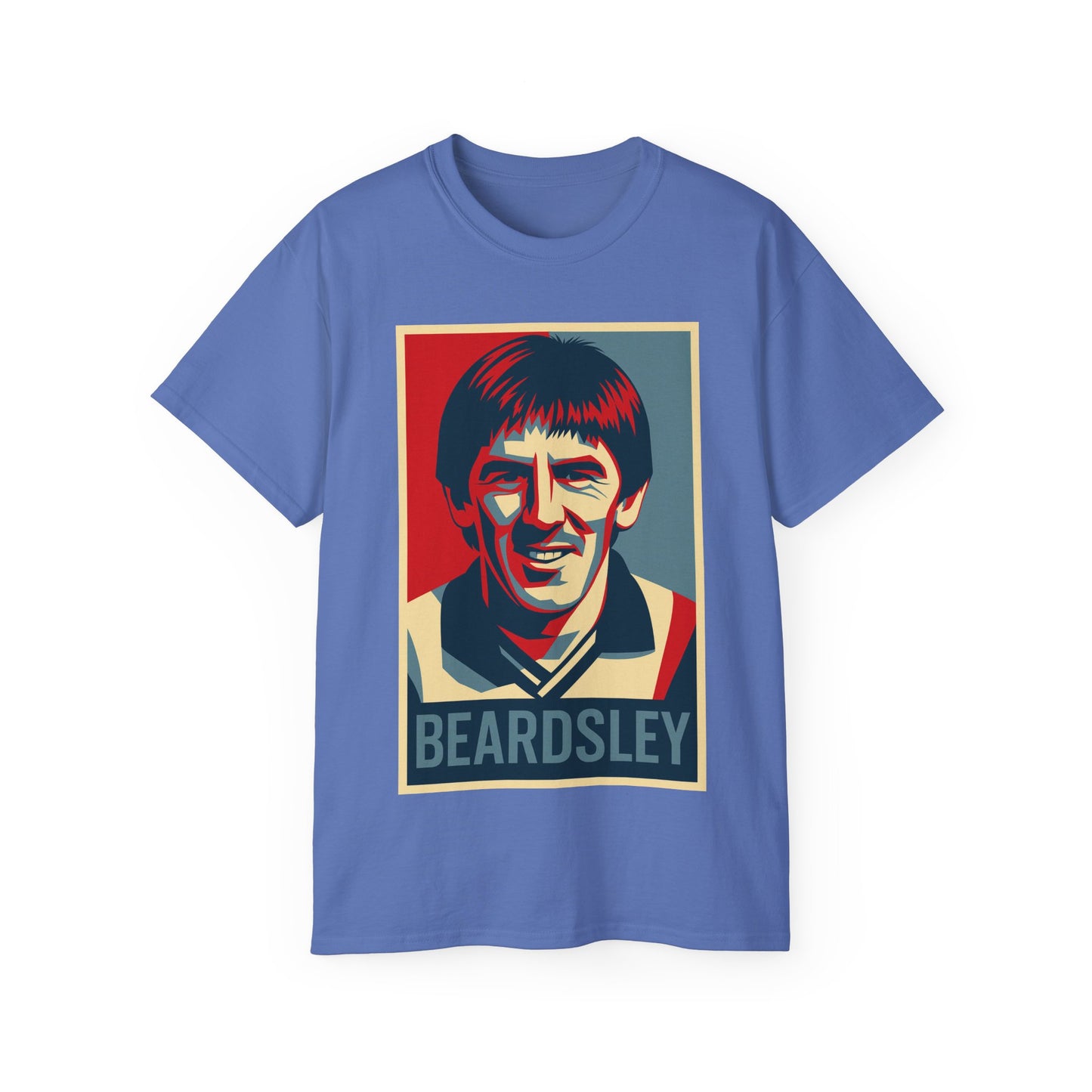 Peter Beardsley Hope Poster T-Shirt - Newcastle United