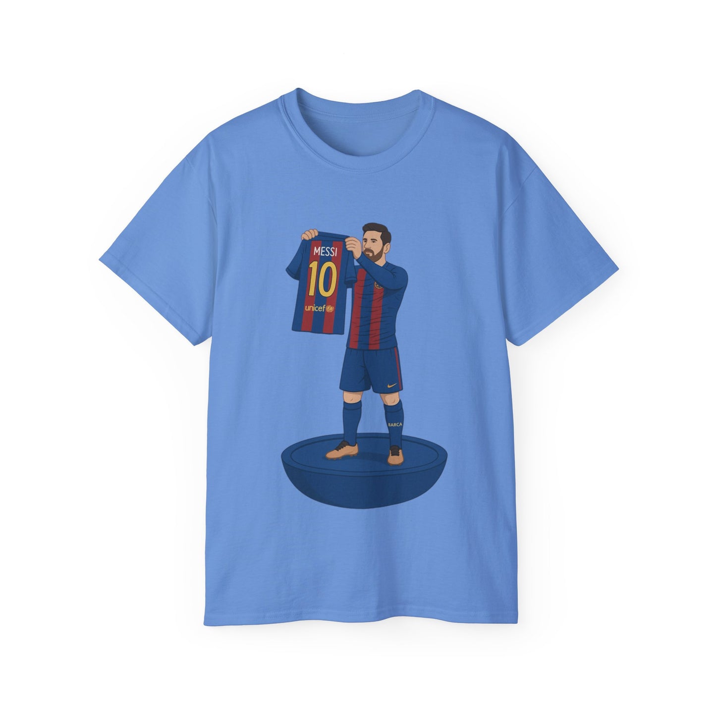 Lionel Messi Cartoon Subbuteo T-Shirt - Barcelona