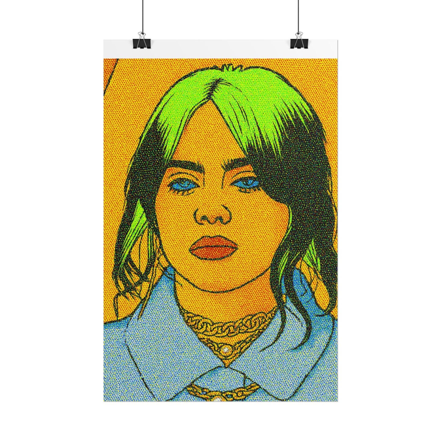 Billie Pop Art Poster