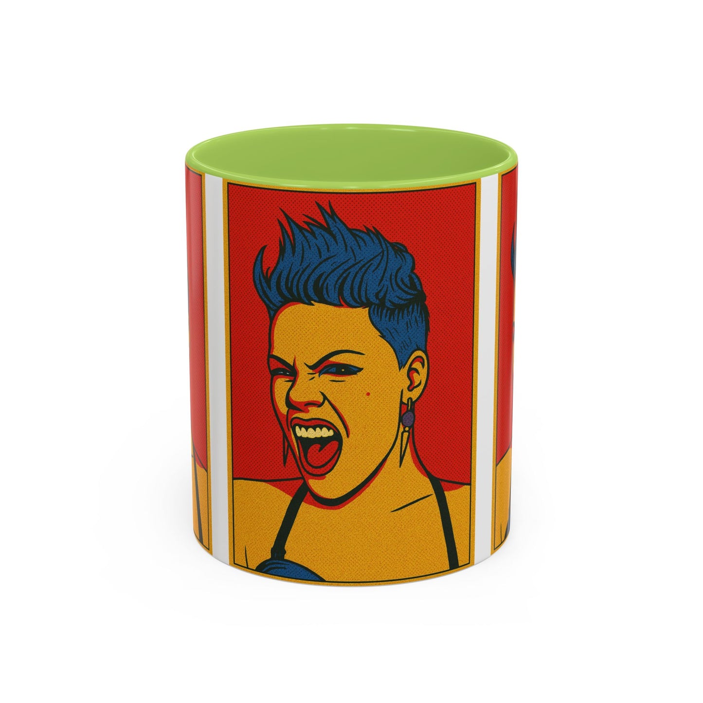 Pink Pop Art Mug