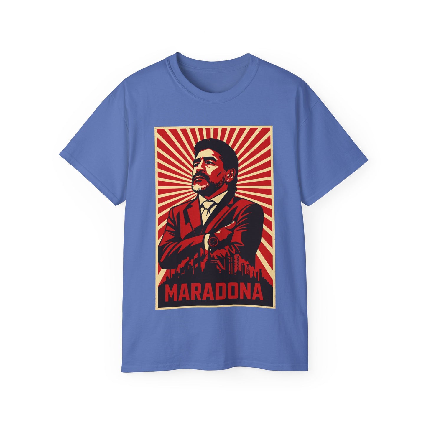 Maradona Propaganda Poster T-Shirt - Argentina