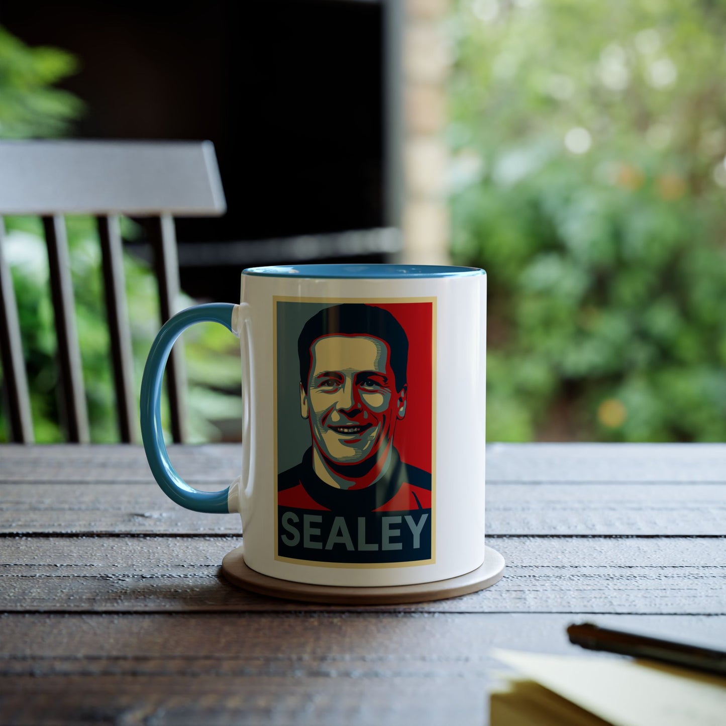 Les Sealey Hope Poster Mug - Manchester United