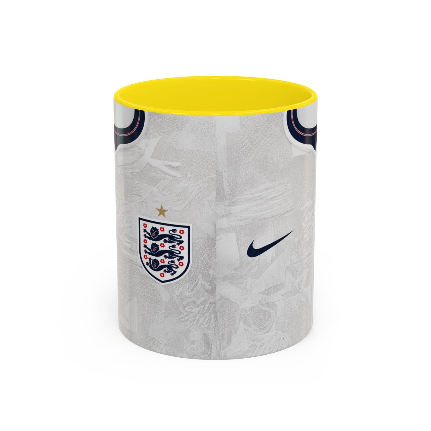 England 2026 World Cup Shirt Accent Coffee Mug (11, 15oz)