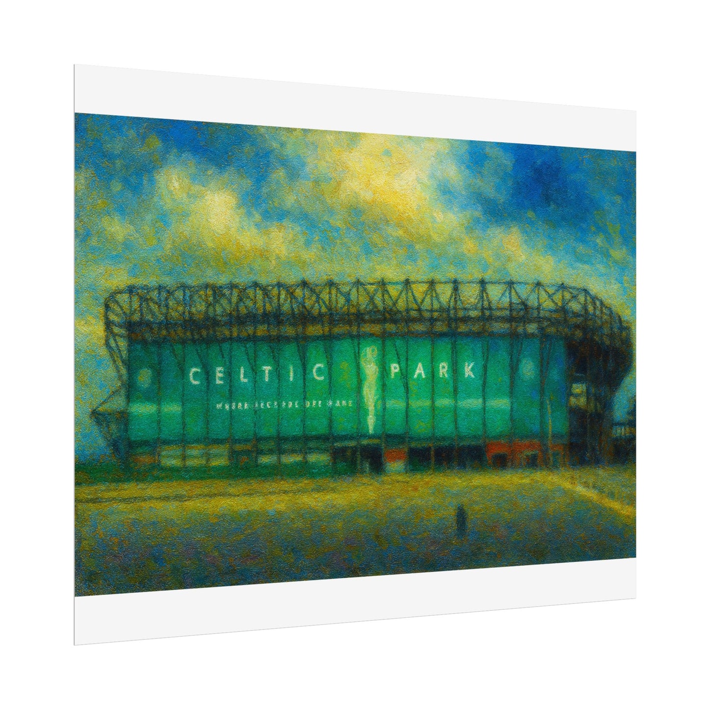 Celtic FC Celtic Park Art Print Poster