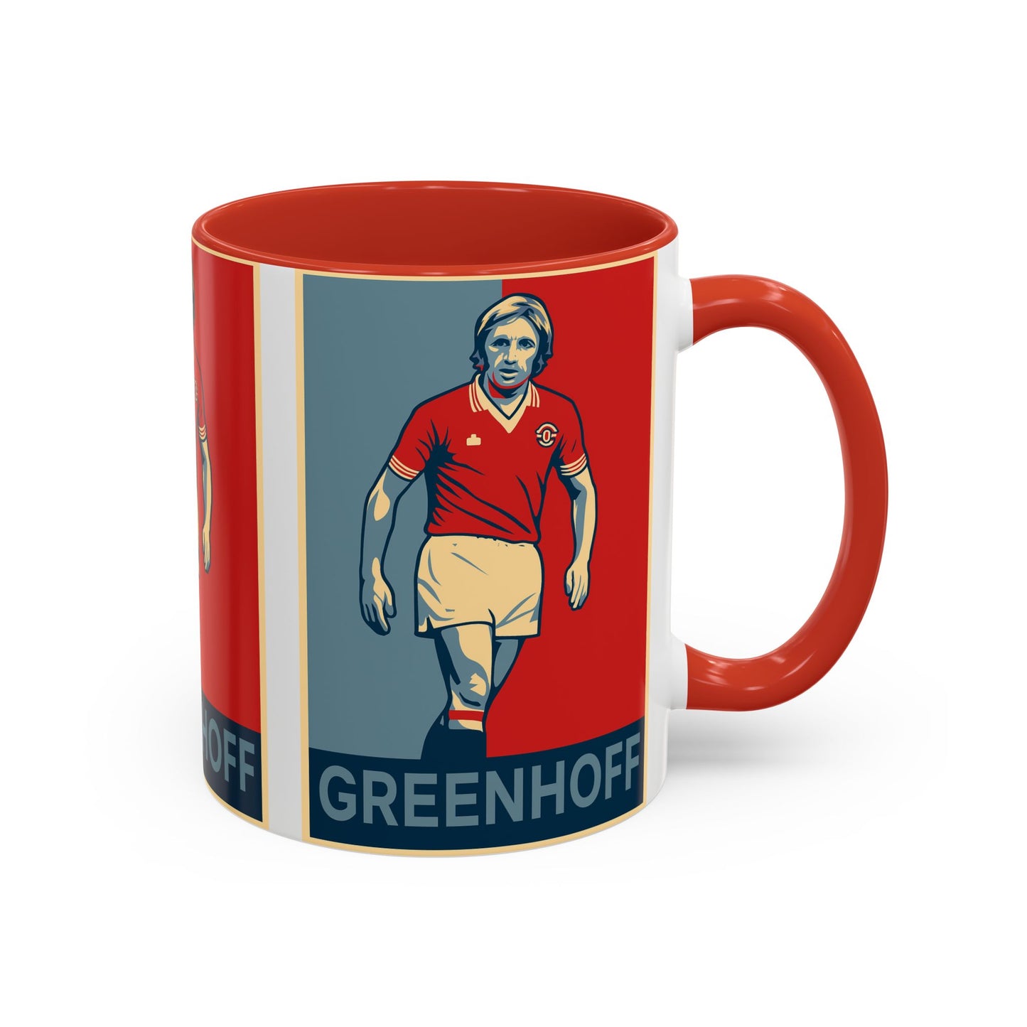 Jimmy Greenhoff Hope Home Mug - Manchester United