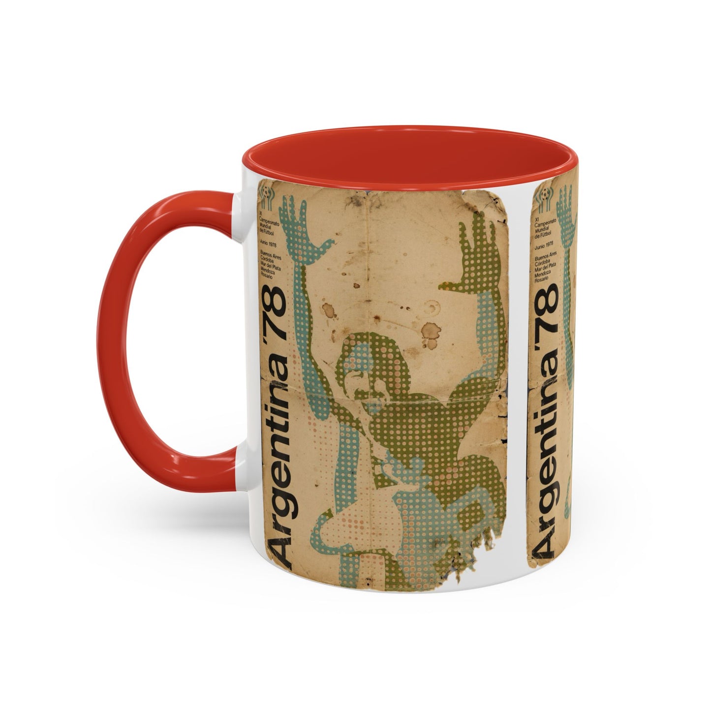 Argentina 78 World Cup Poster Coffee Mug (11, 15oz)