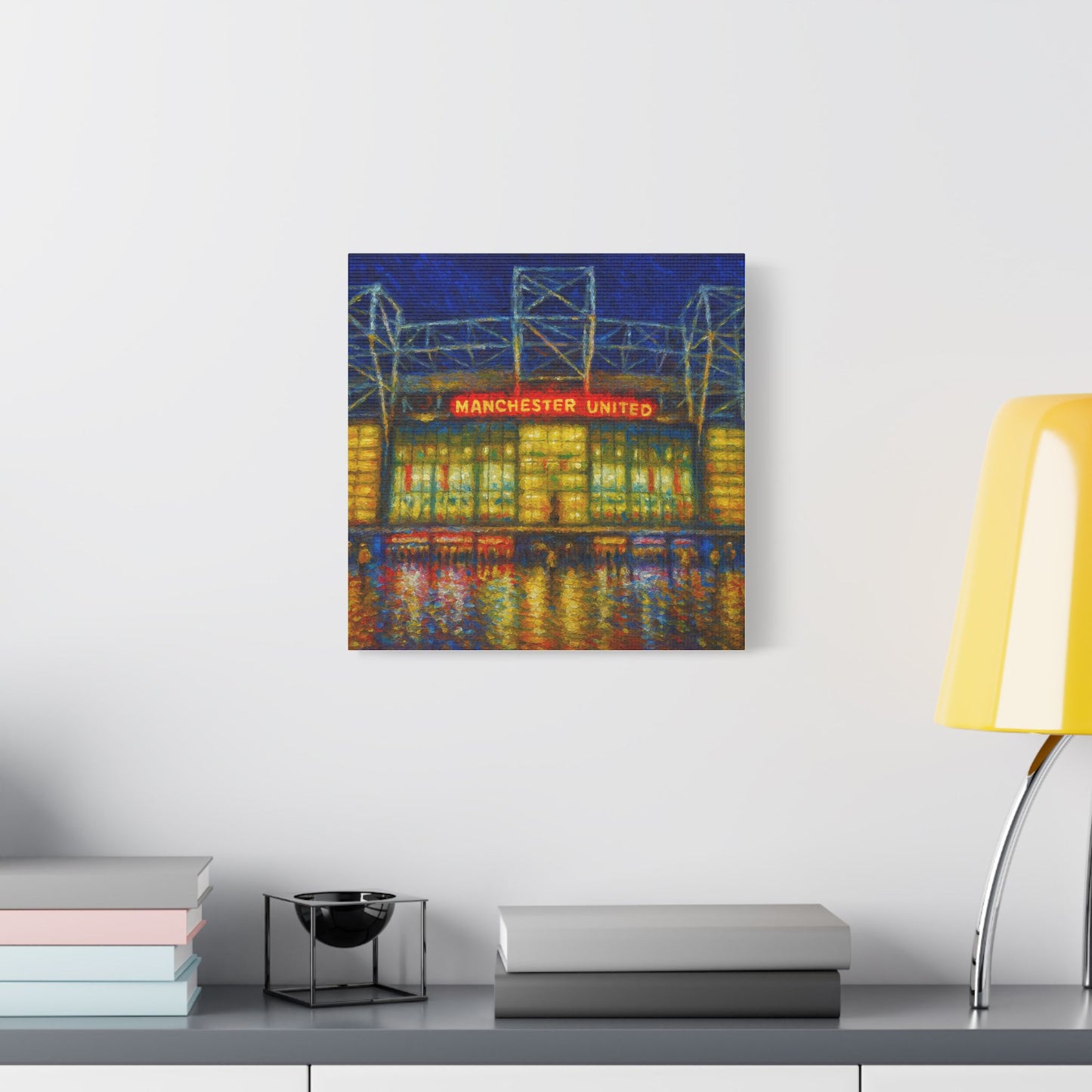 Manchester United Old Trafford Art Print Canvas