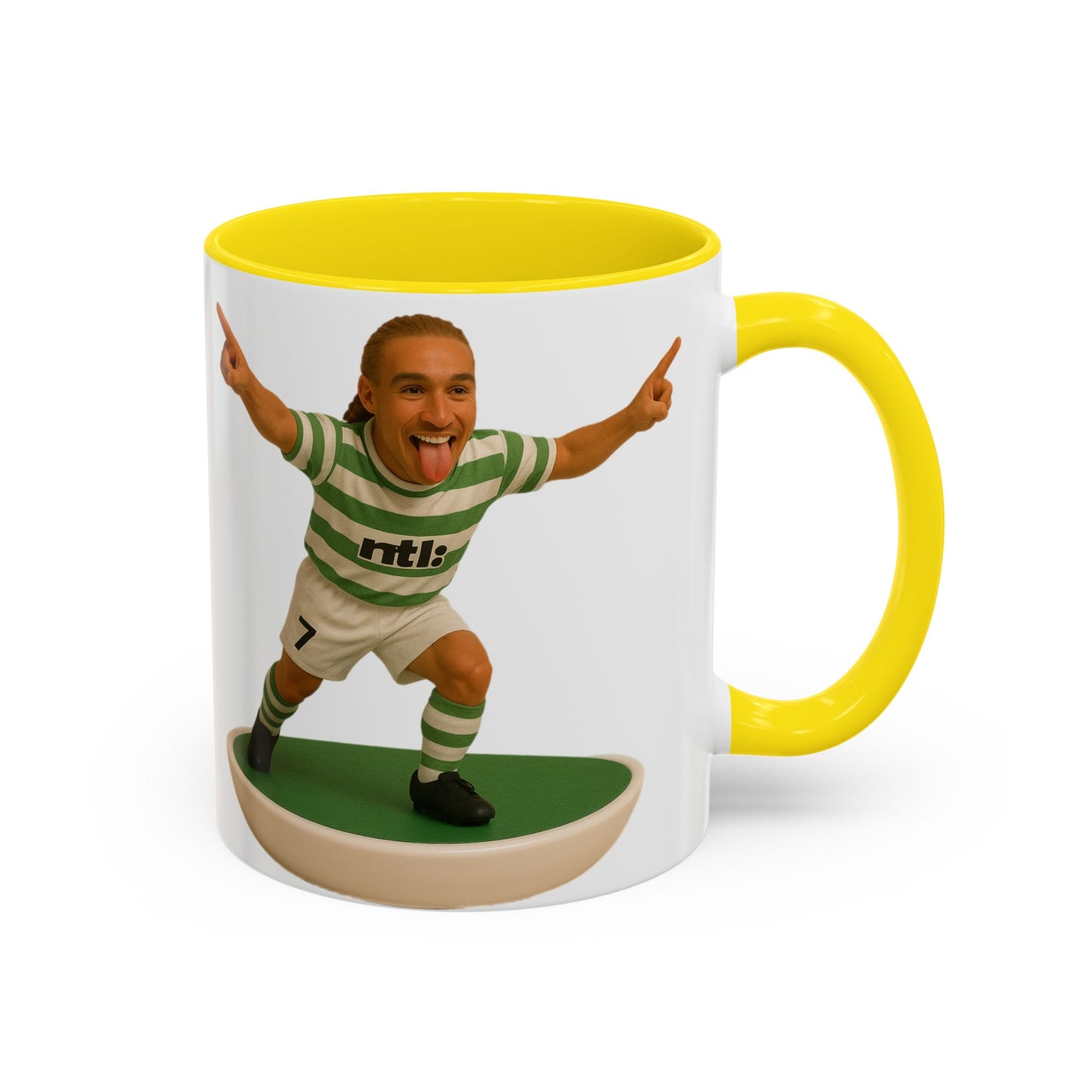 Henrik Larsson Subbuteo Mug - Celtic