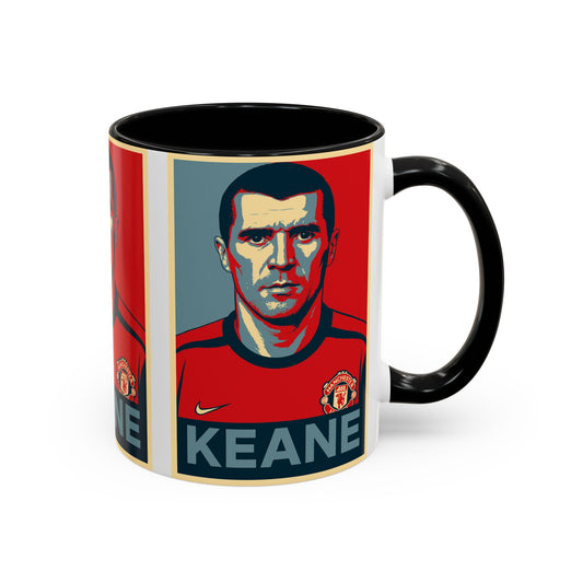 Roy Keane Hope Poster Mug - Manchester United