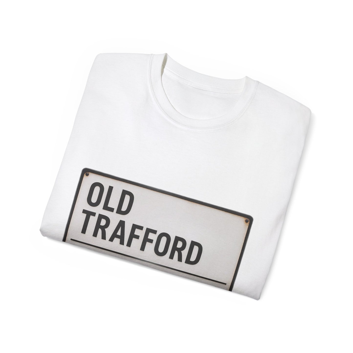 Manchester United Old Trafford Road Sign T-Shirt