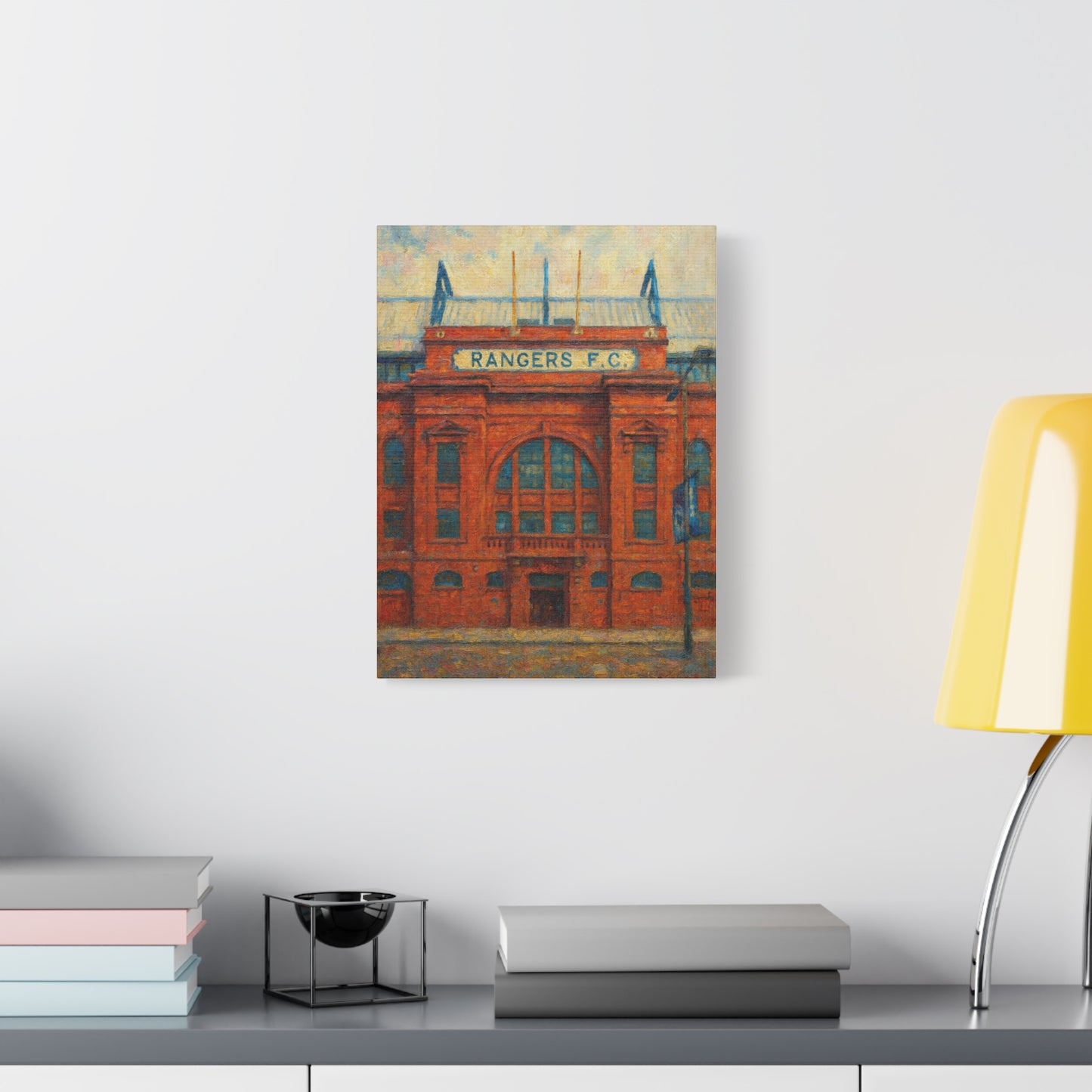 Ibrox Stadium Rangers FC Canvas Wall Art