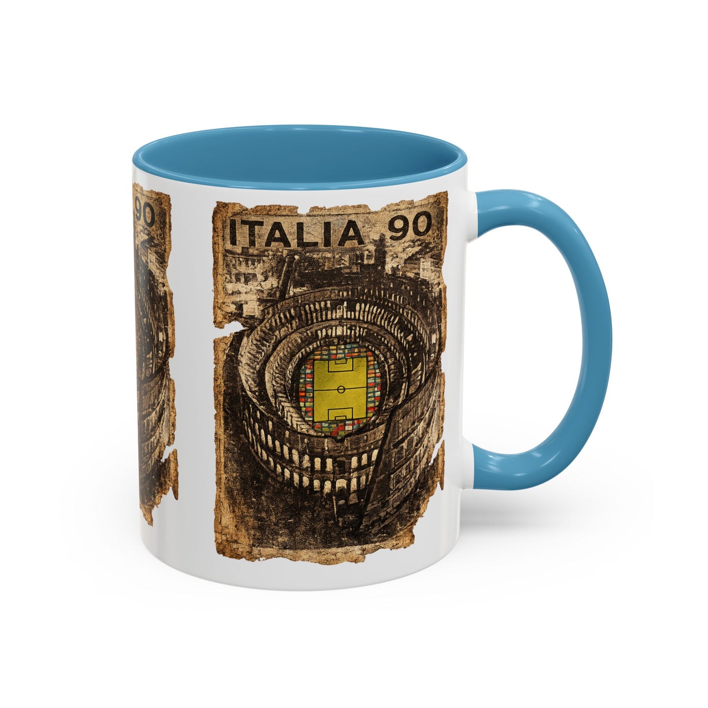 Italia 90 World Cup Poster Coffee Mug (11, 15oz)