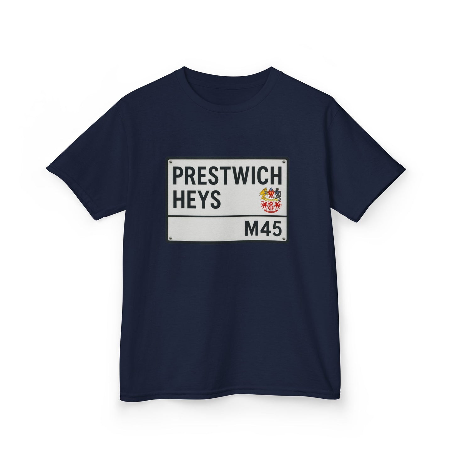 Prestwich Heys Road Sign T-Shirt