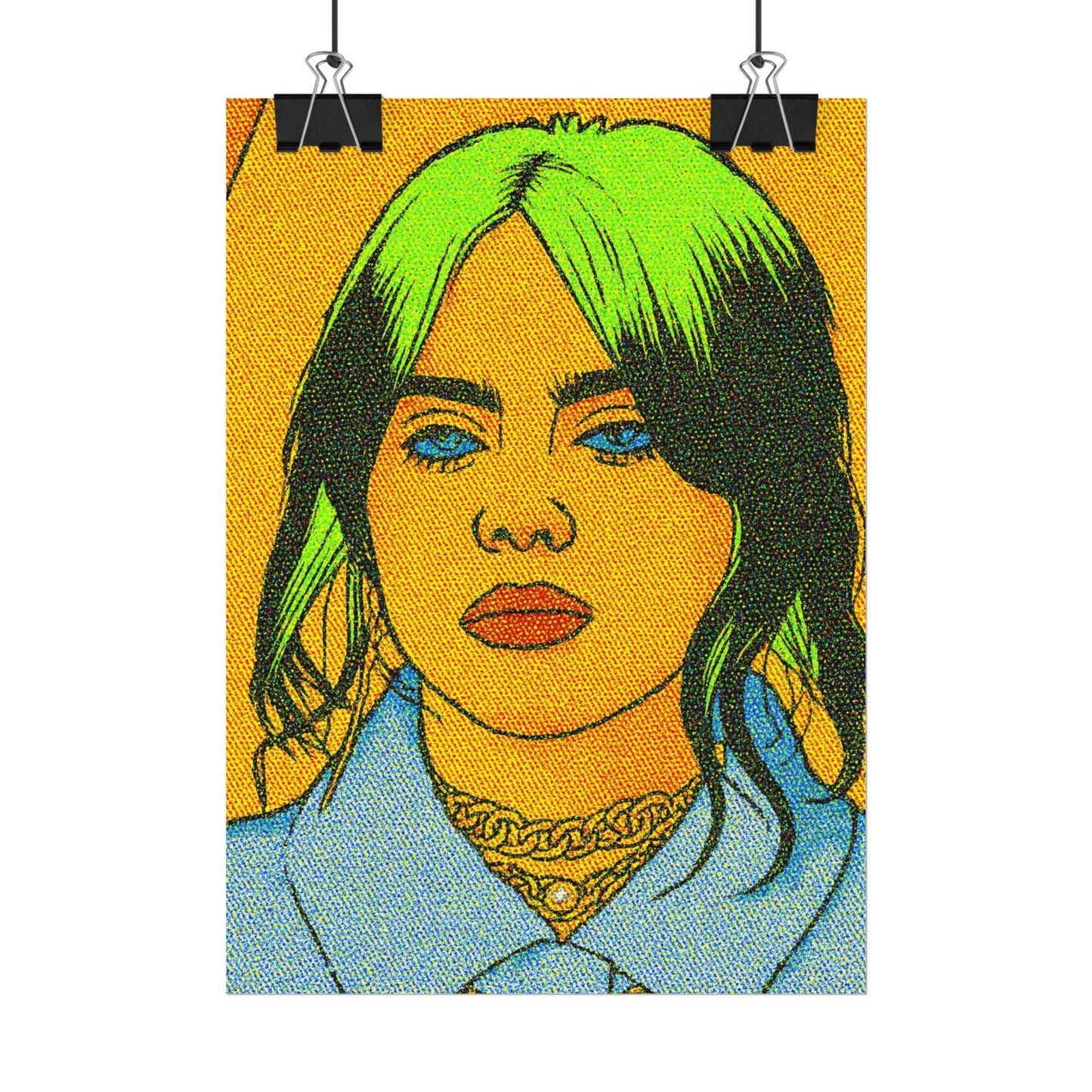 Billie Pop Art Poster