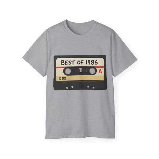 Cassette Tape Best Of 1986 T-Shirt