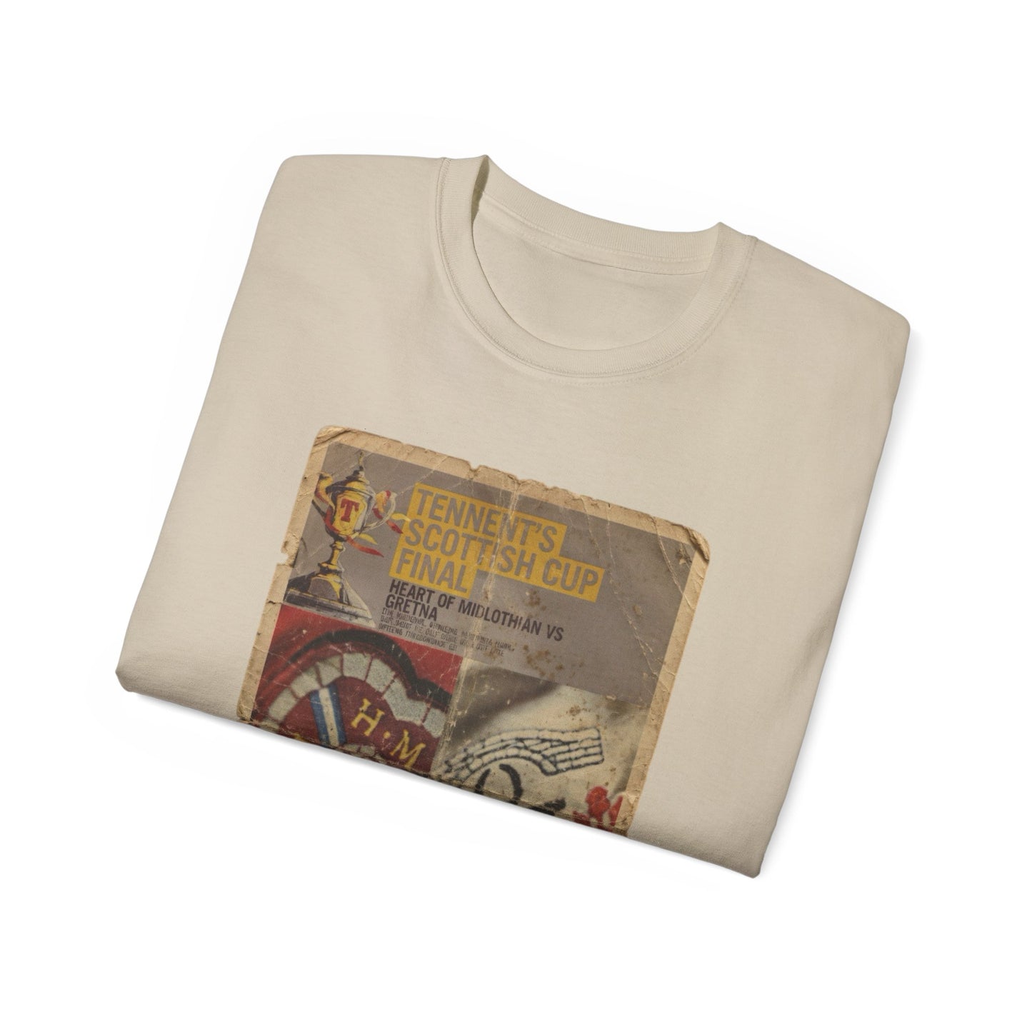 2006 Scottish Challenge Cup Final Hearts Gretna Unisex Ultra Cotton Tee