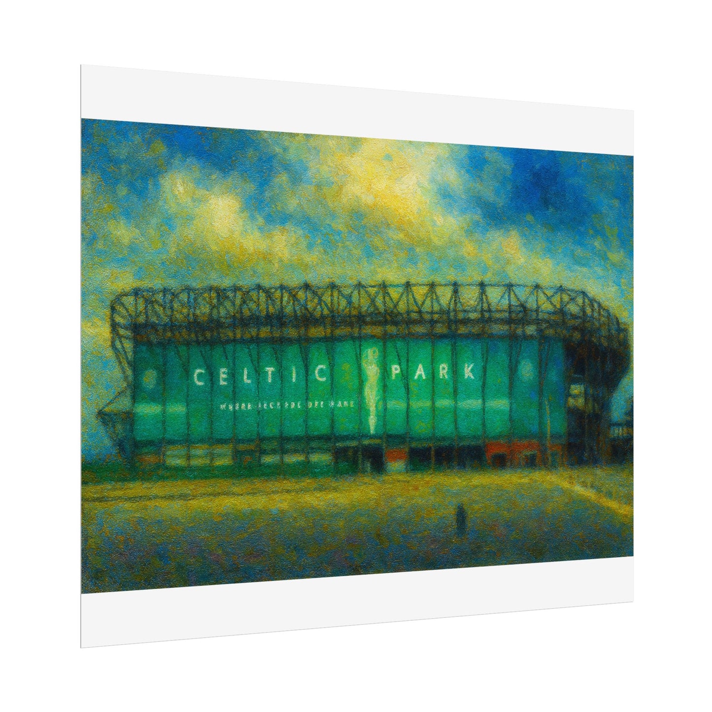 Celtic FC Celtic Park Art Print Poster