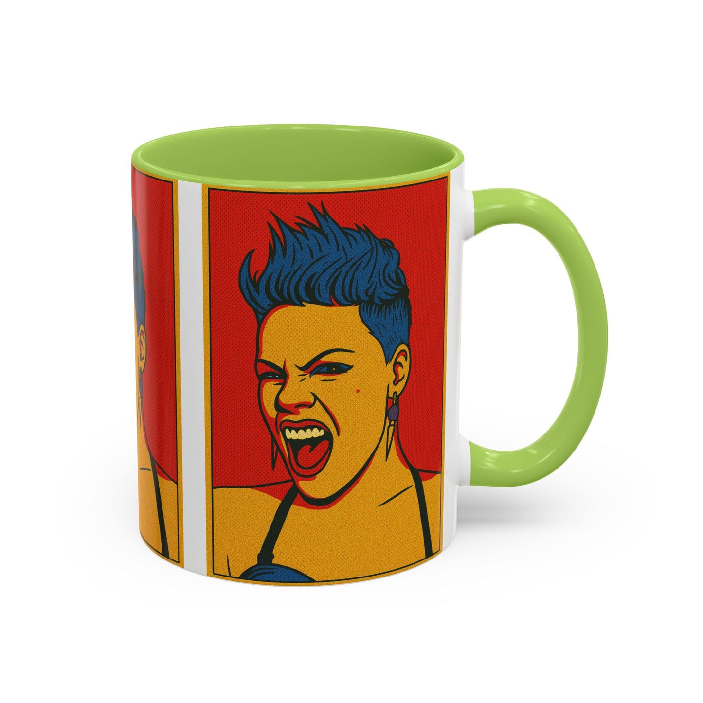Pink Pop Art Mug