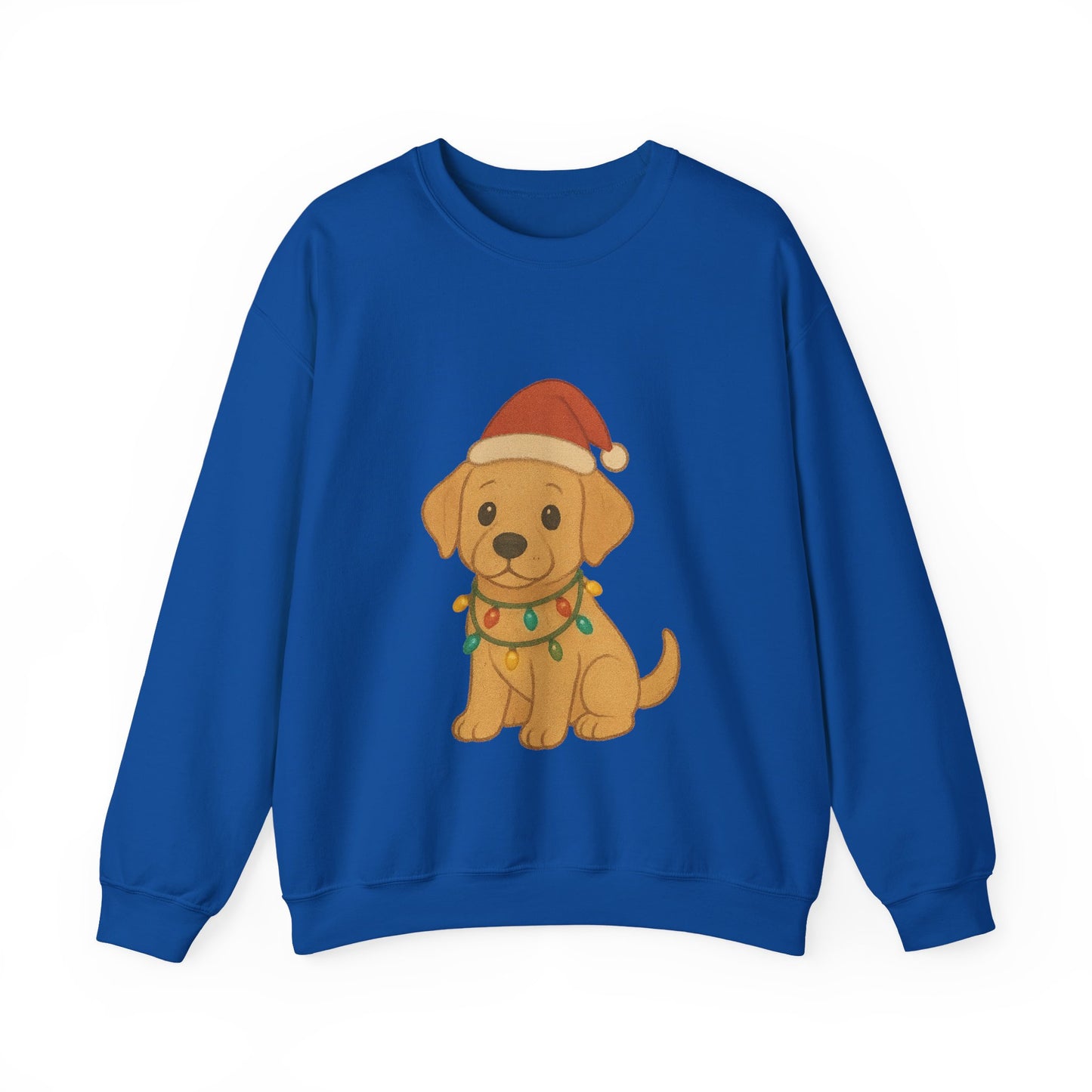 Cute Christmas Labrador Puppy Sweatshirt