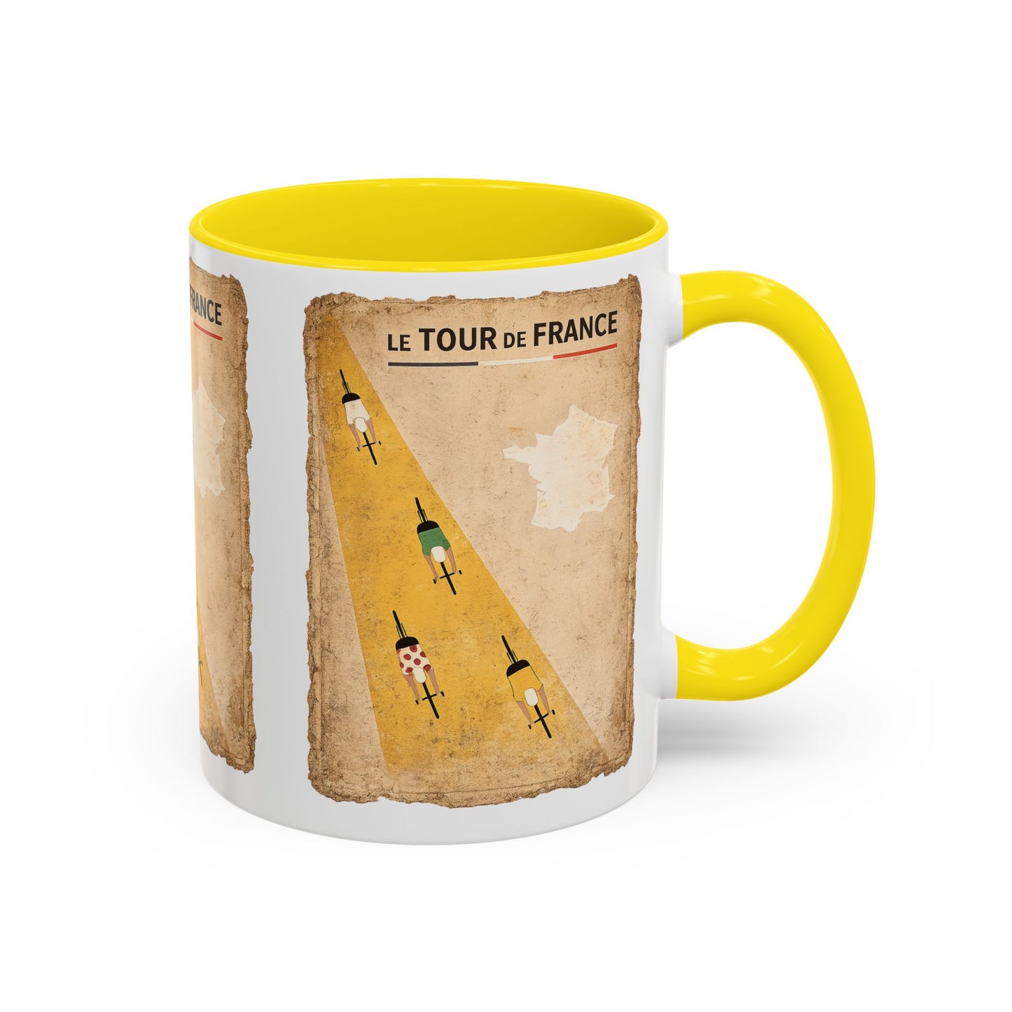 Tour de France Road Accent Coffee Mug (11, 15oz)
