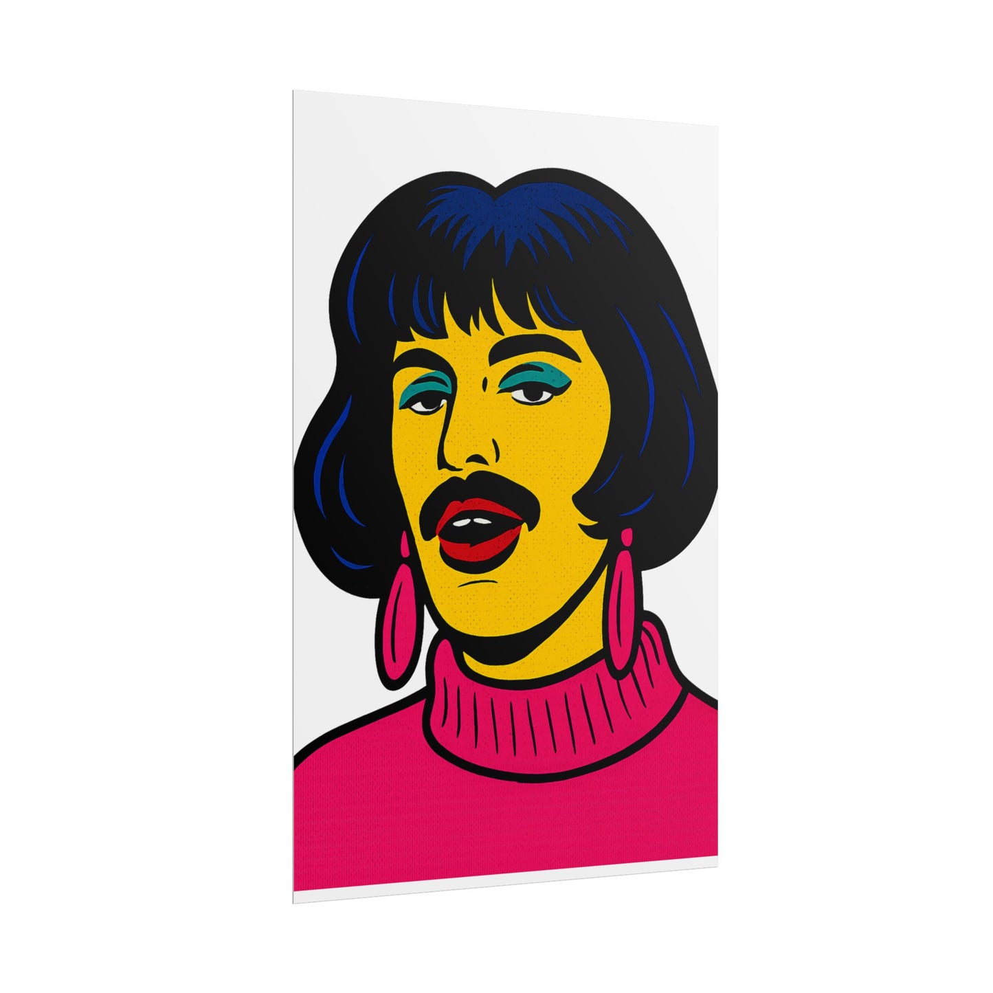 Mercury Pop Art I Want To Break Free Poster