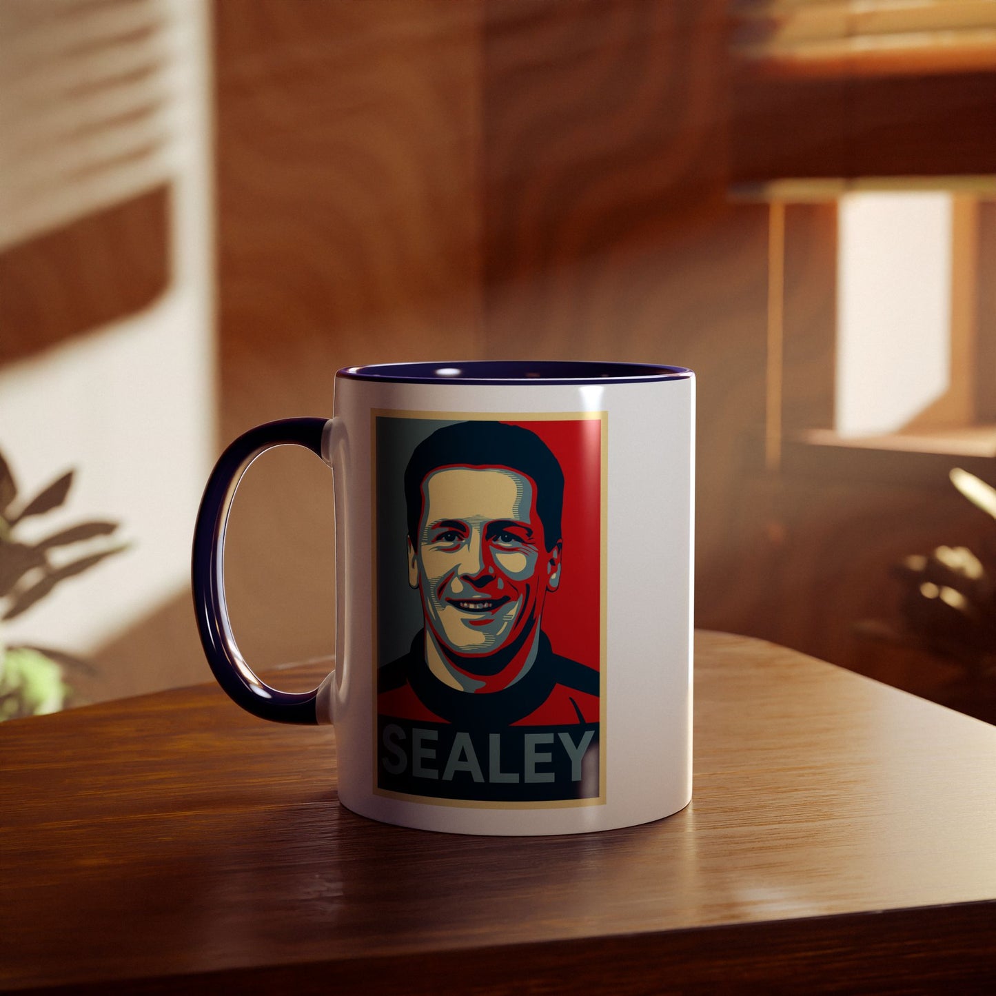 Les Sealey Hope Poster Mug - Manchester United