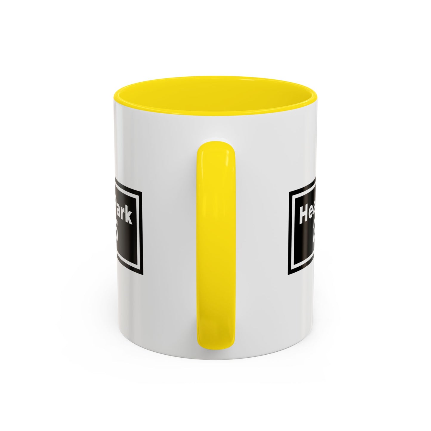 Heaton Park Celebration Mug - Black Accent Coffee Cup, Customizable Gifts, 2025 Graduation, Family Reunion, Unique Collectible