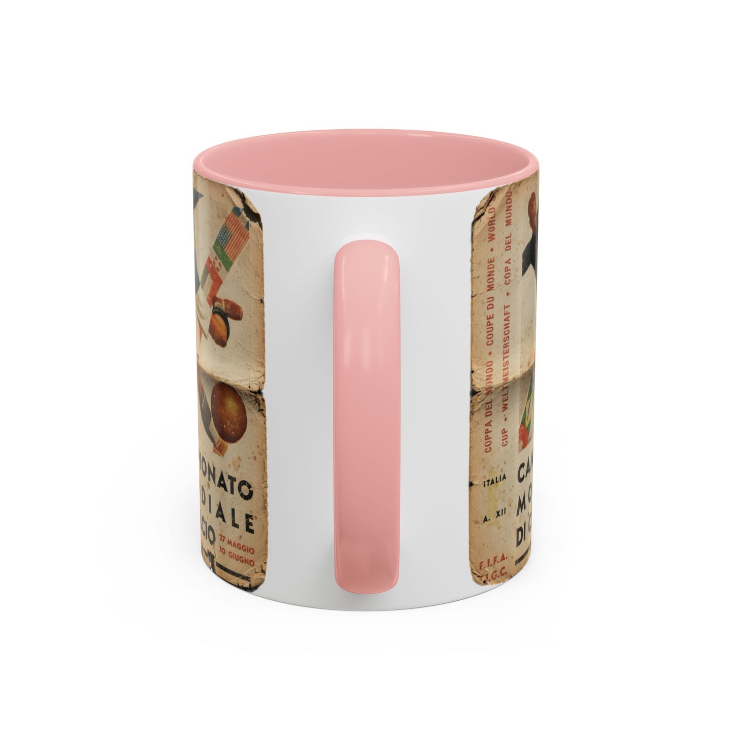 Italy 1934 World Cup Poster Coffee Mug (11, 15oz)