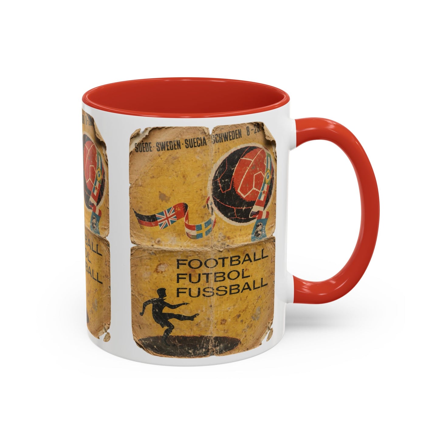 Sweden 58 World Cup Poster Coffee Mug (11, 15oz)