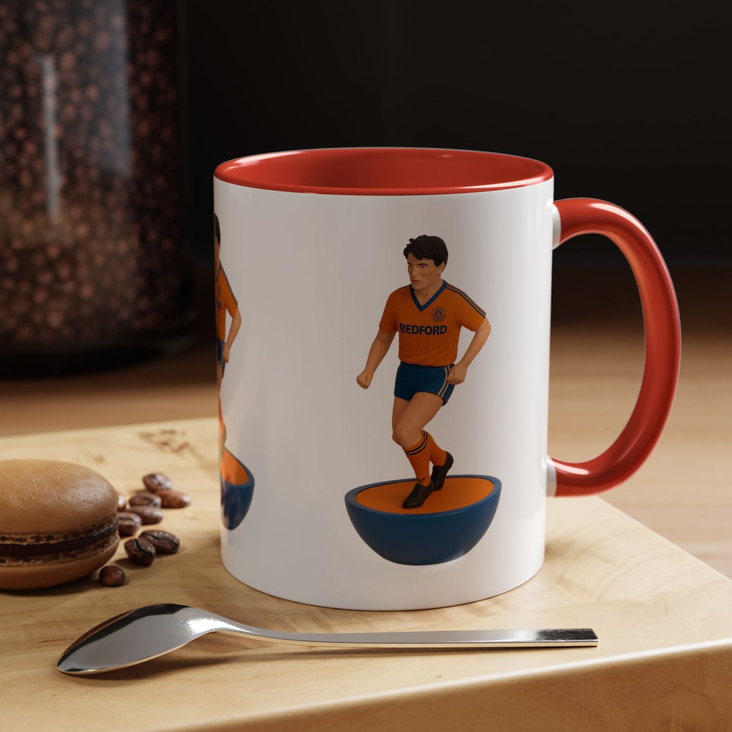 Mick Harford Subbuteo Mug - Luton Town