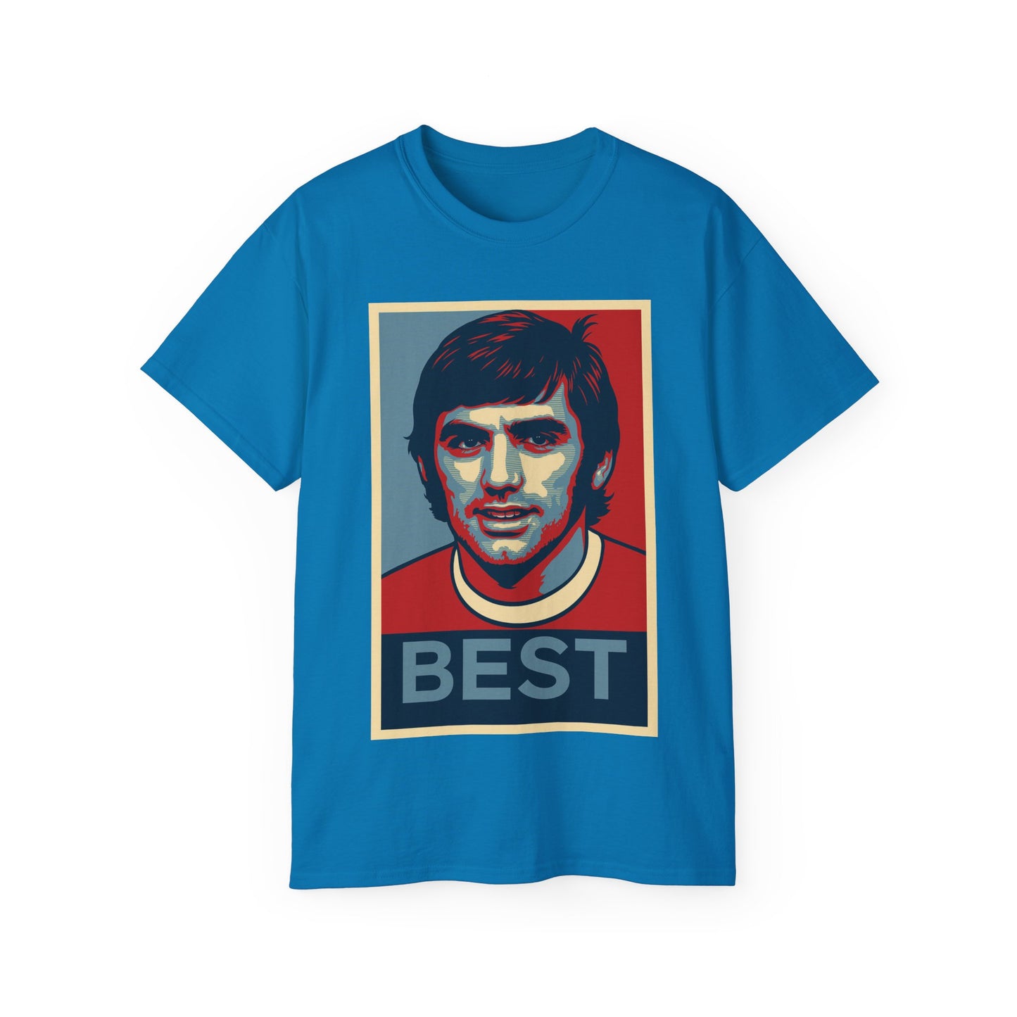 George Best Hope Poster T-Shirt - Manchester United