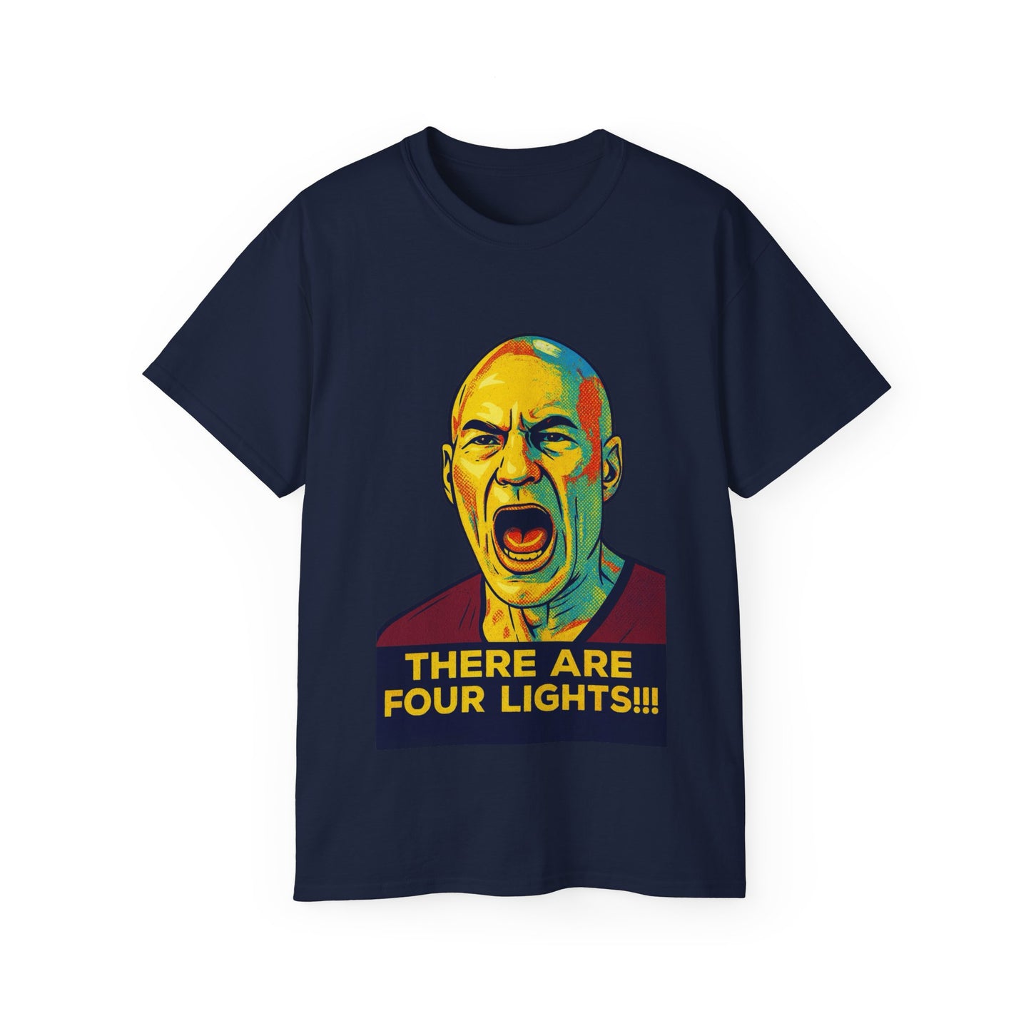 Star Trek Captain Picard Four Lights T-Shirt