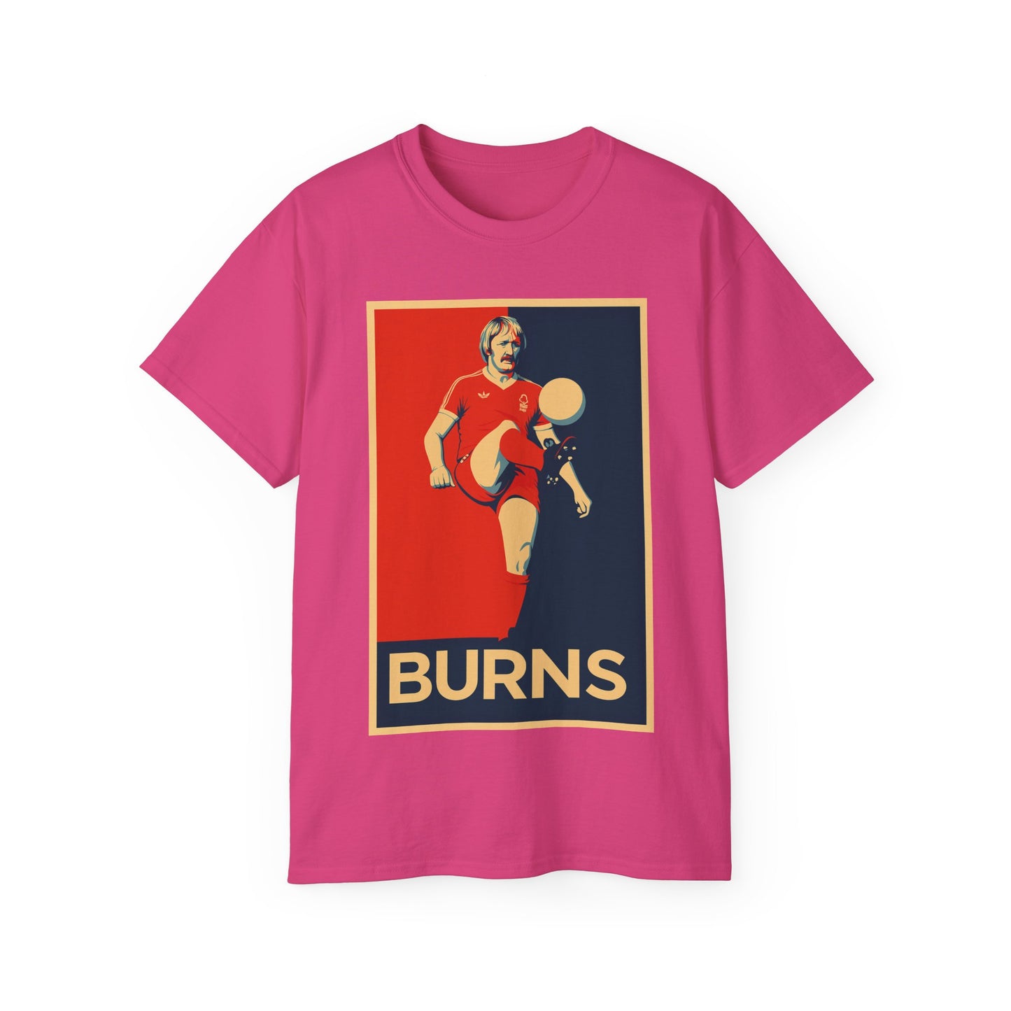 Kenny Burns Nottingham Forest Kick T-Shirt