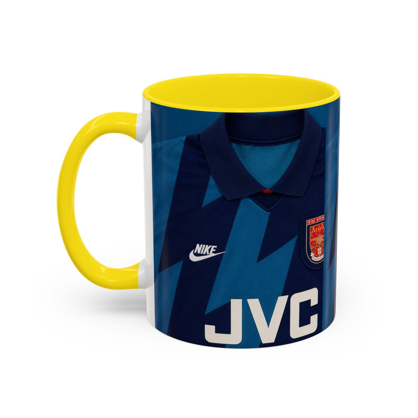 Arsenal 1995-96 Away Accent Coffee Mug (11, 15oz)
