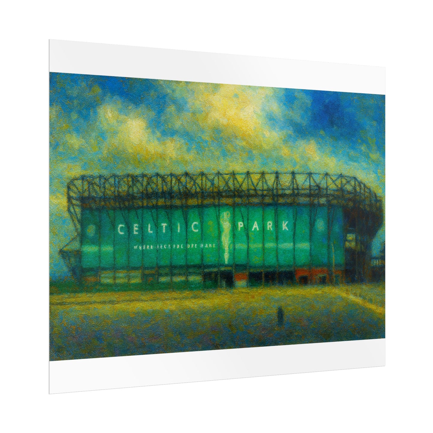 Celtic FC Celtic Park Art Print Poster
