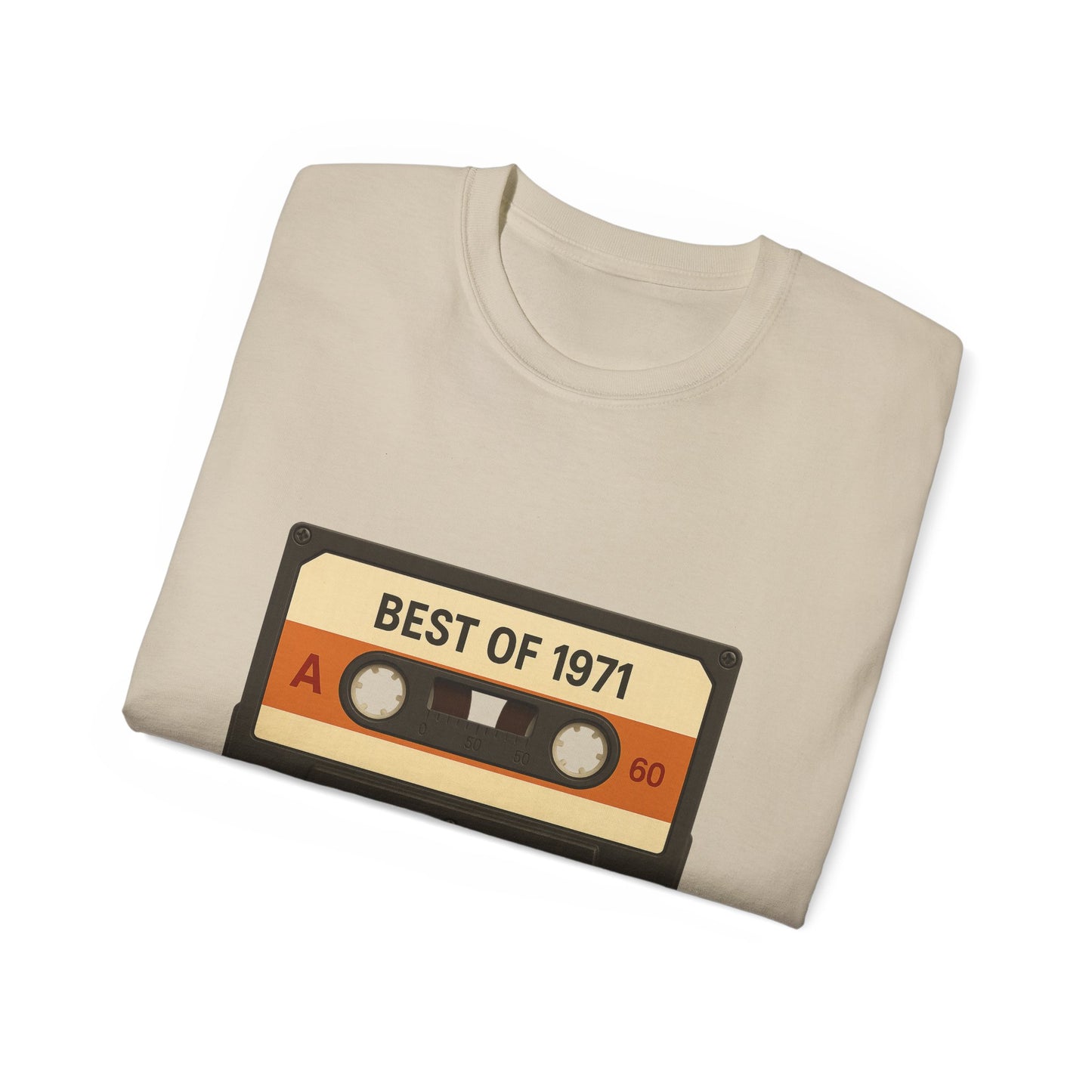 Retro Cassette Tape Best of 1971 T-Shirt
