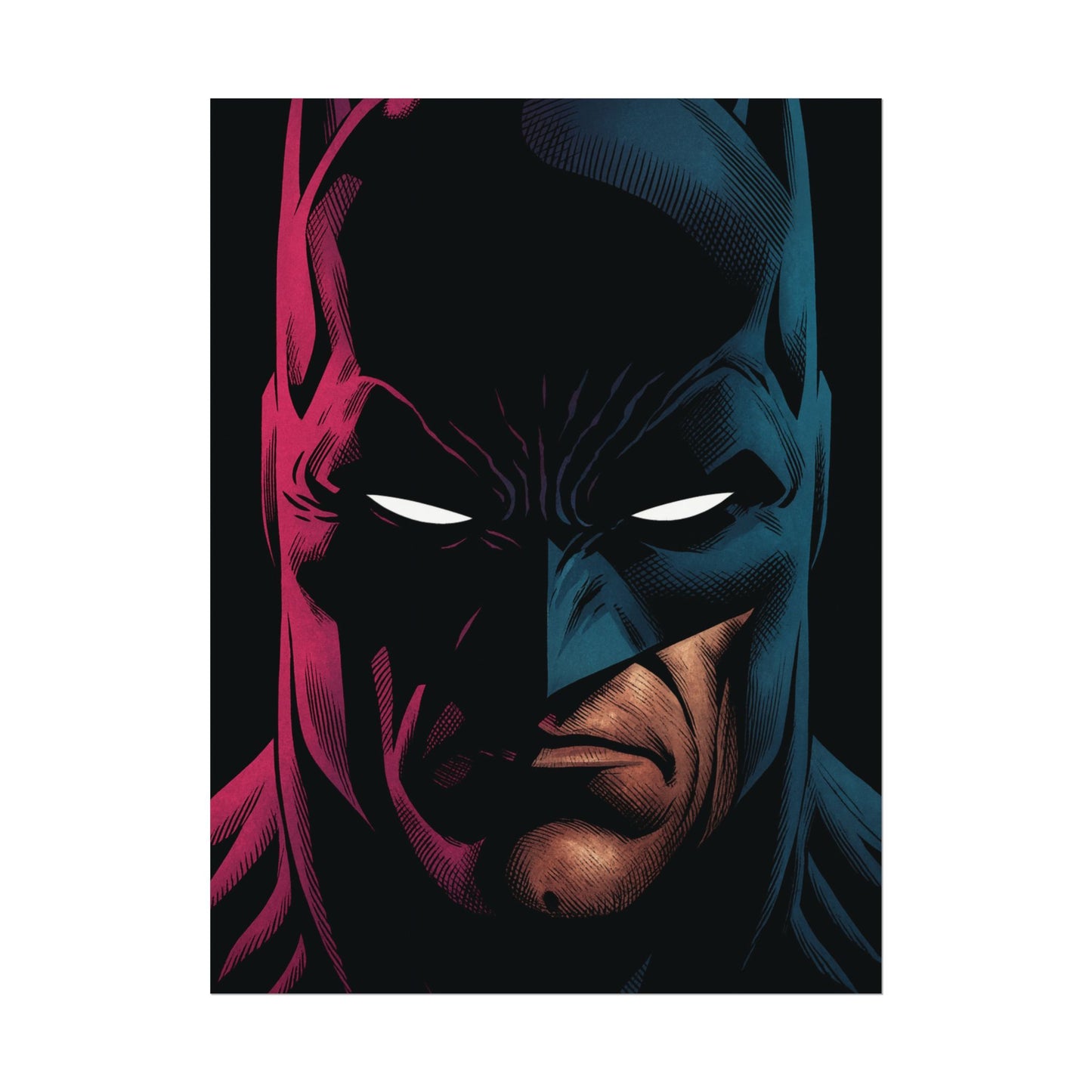 Batman Head Poster