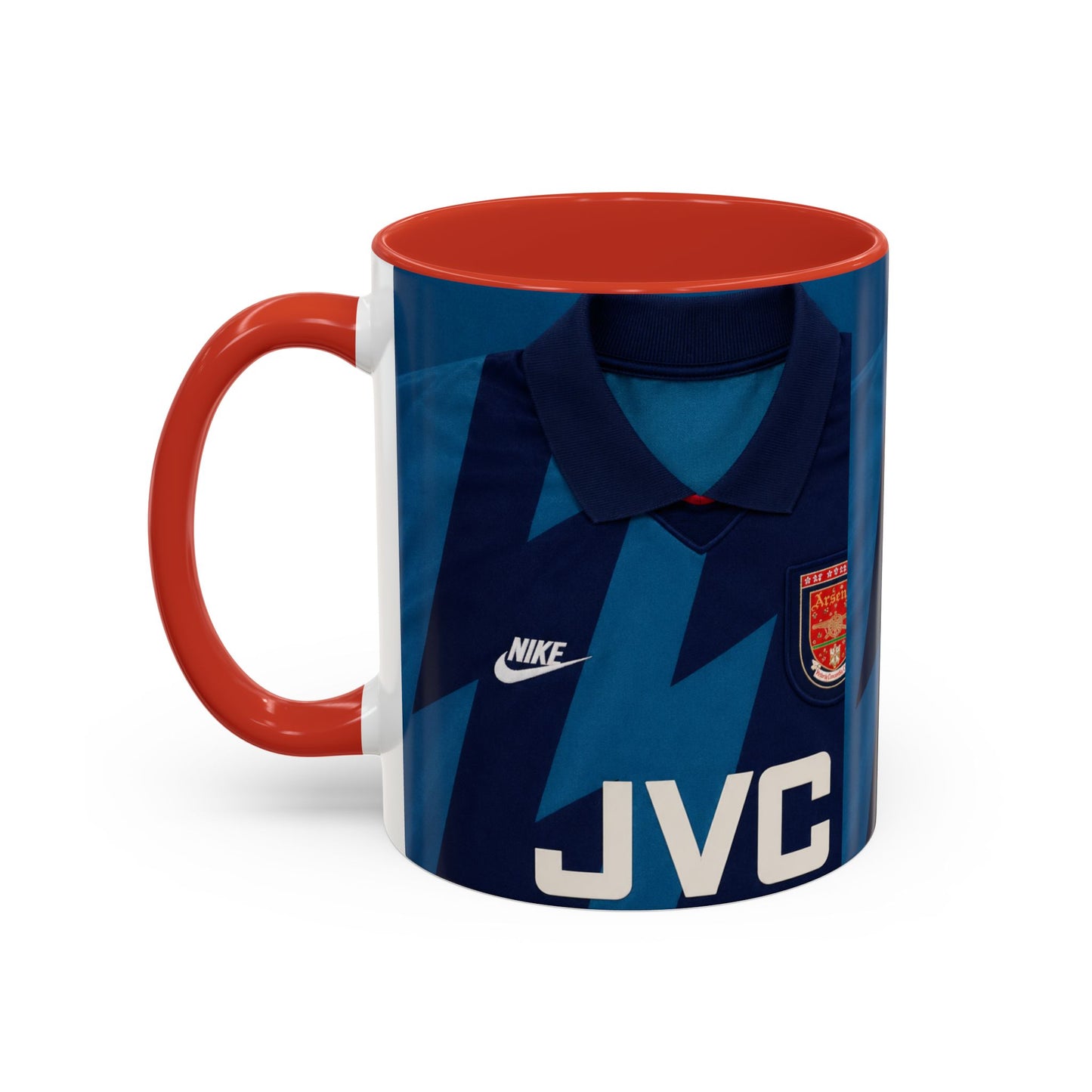 Arsenal 1995-96 Away Accent Coffee Mug (11, 15oz)