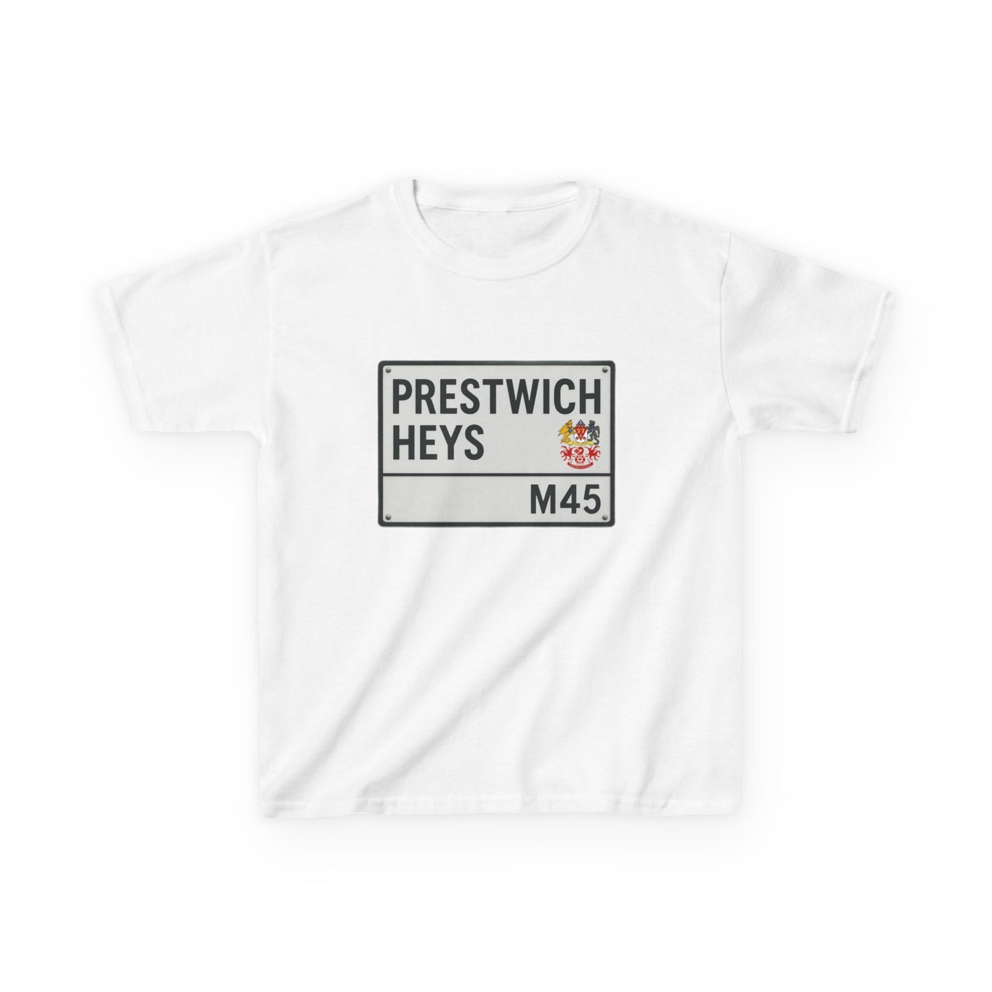 Prestwich Heys Road Sign T-Shirt