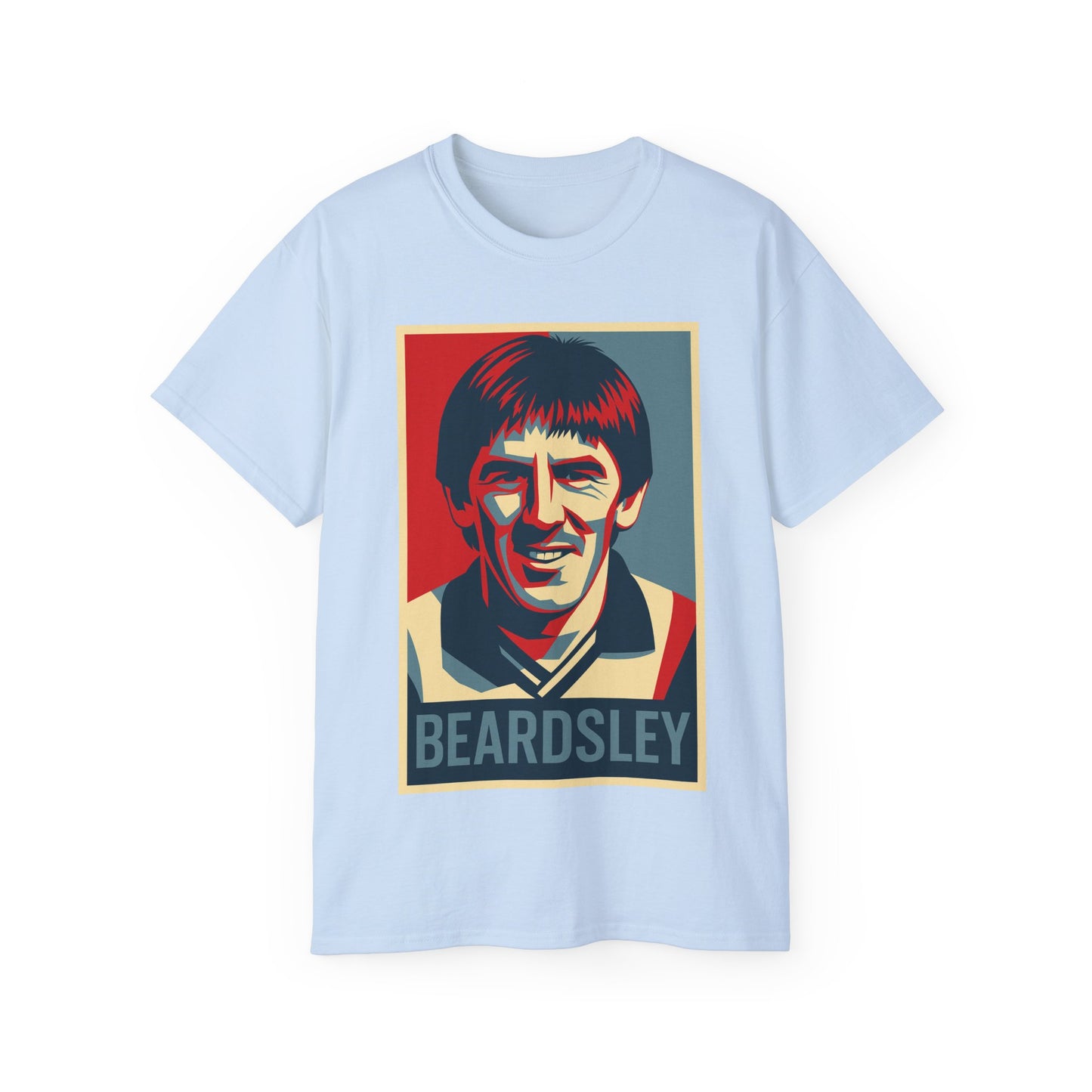 Peter Beardsley Hope Poster T-Shirt - Newcastle United